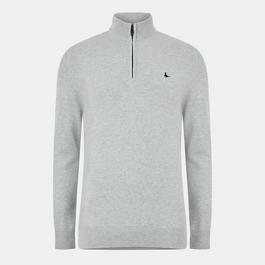 Jack Wills Funnel Neck Half Zip Jumper Men