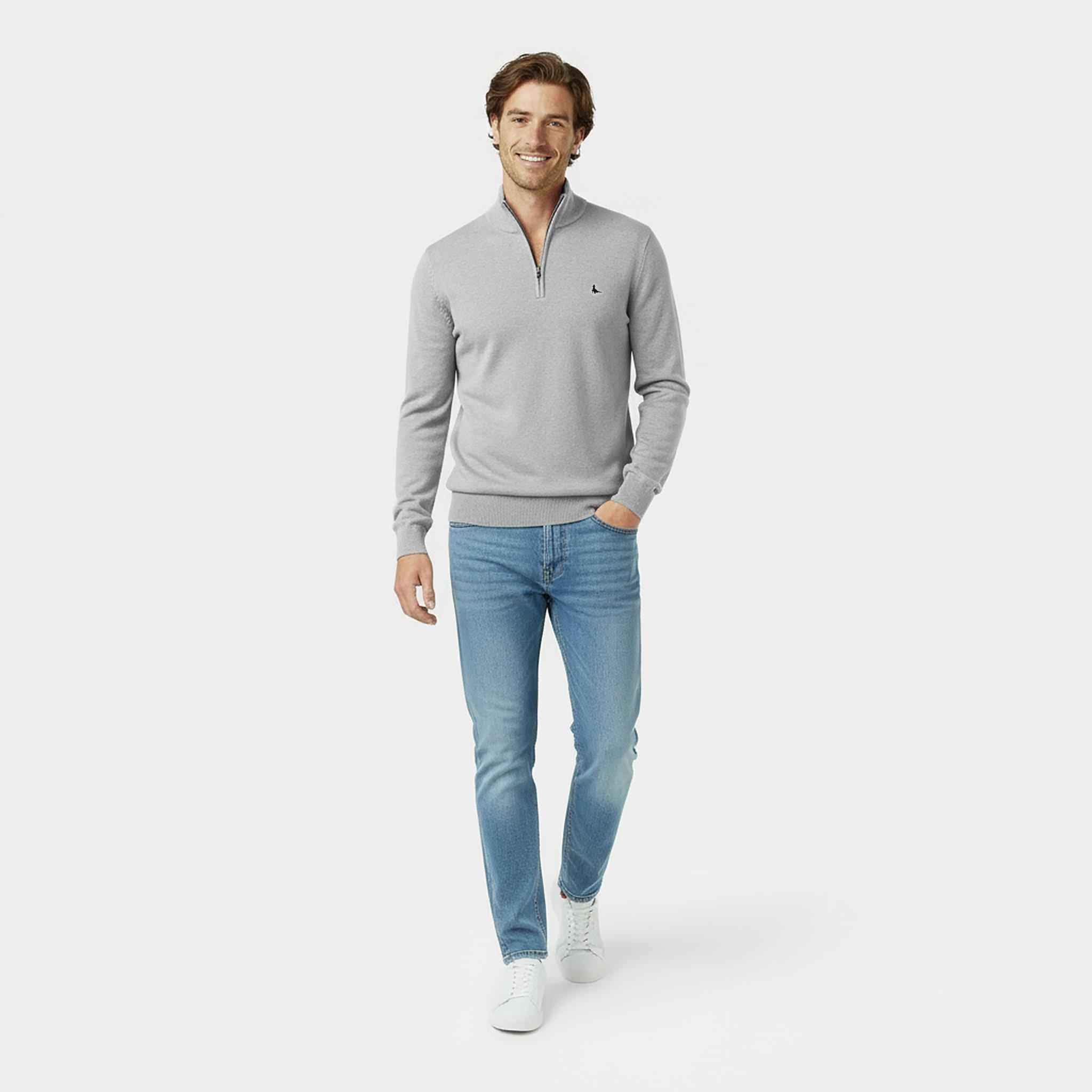 Jack Wills Jack Funnel Neck Half Zip Jumper Men | Sports Direct