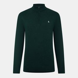 Jack Wills Funnel Neck Half Zip Jumper Men