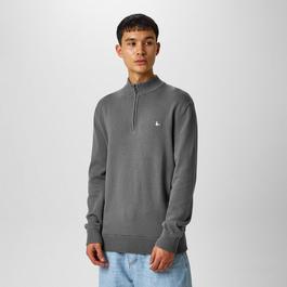 Jack Wills Funnel Neck Half Zip Jumper