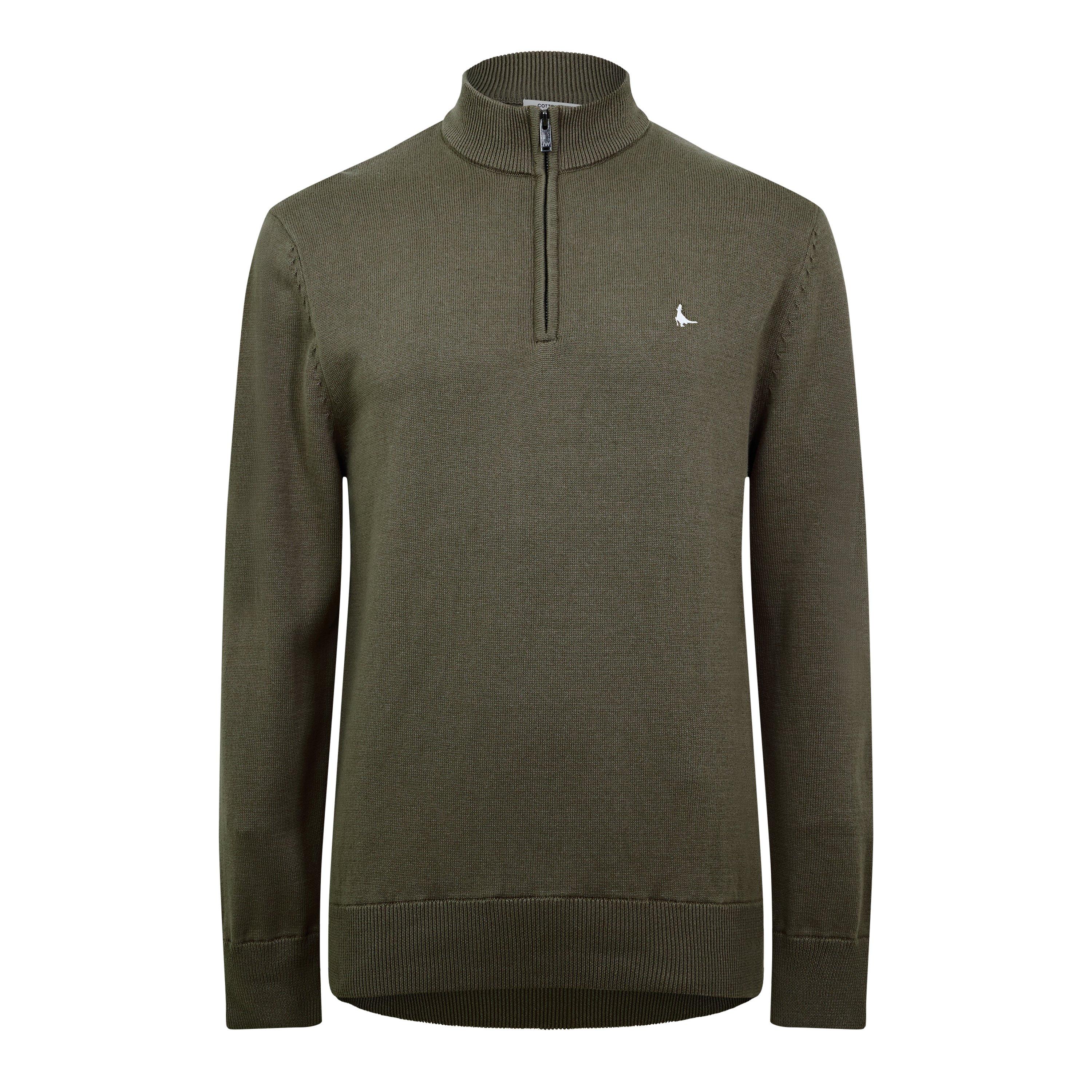Jack Funnel Neck Half Zip Jumper Men
