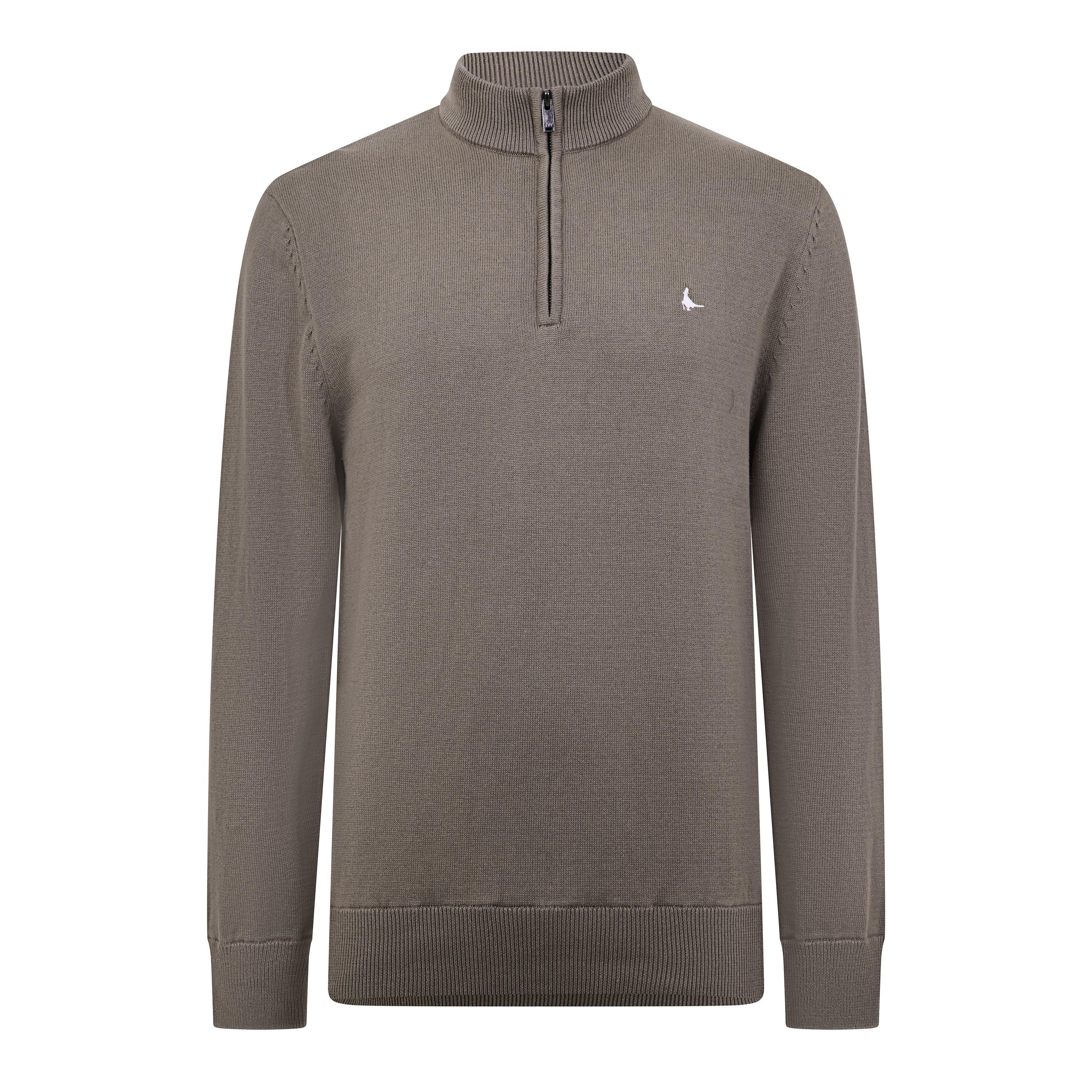 Jack Funnel Neck Half Zip Jumper Men