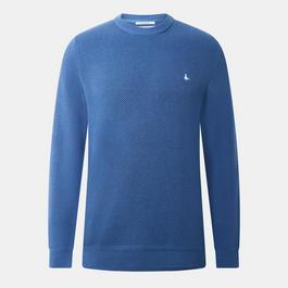Jack Wills Linus seed stitch Crew Neck Jumper Men
