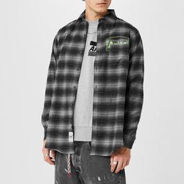 Aries Plaid Flannel Shirt