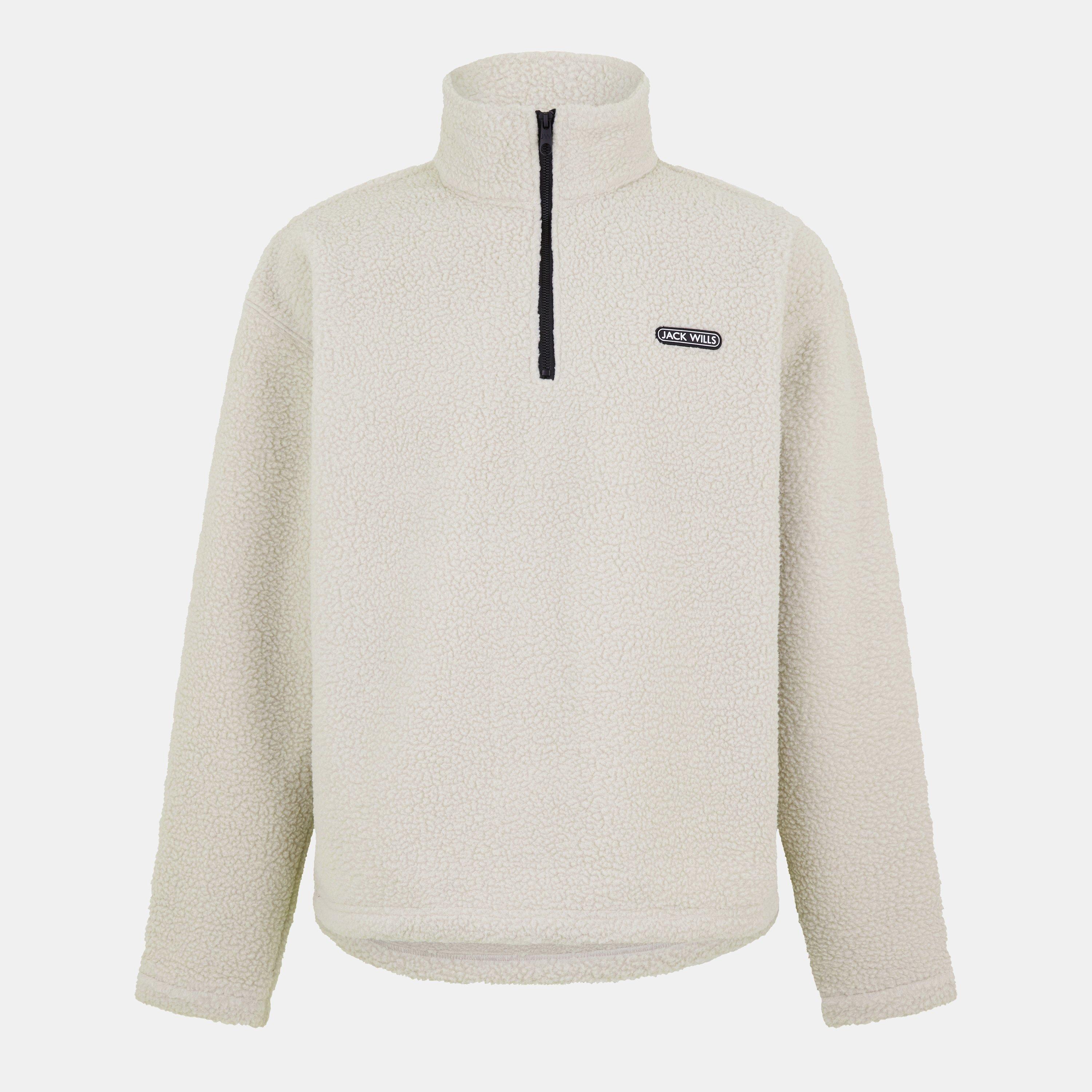 Jack Wills Polar Quarter Zip Fleece Top | Jack Wills UK