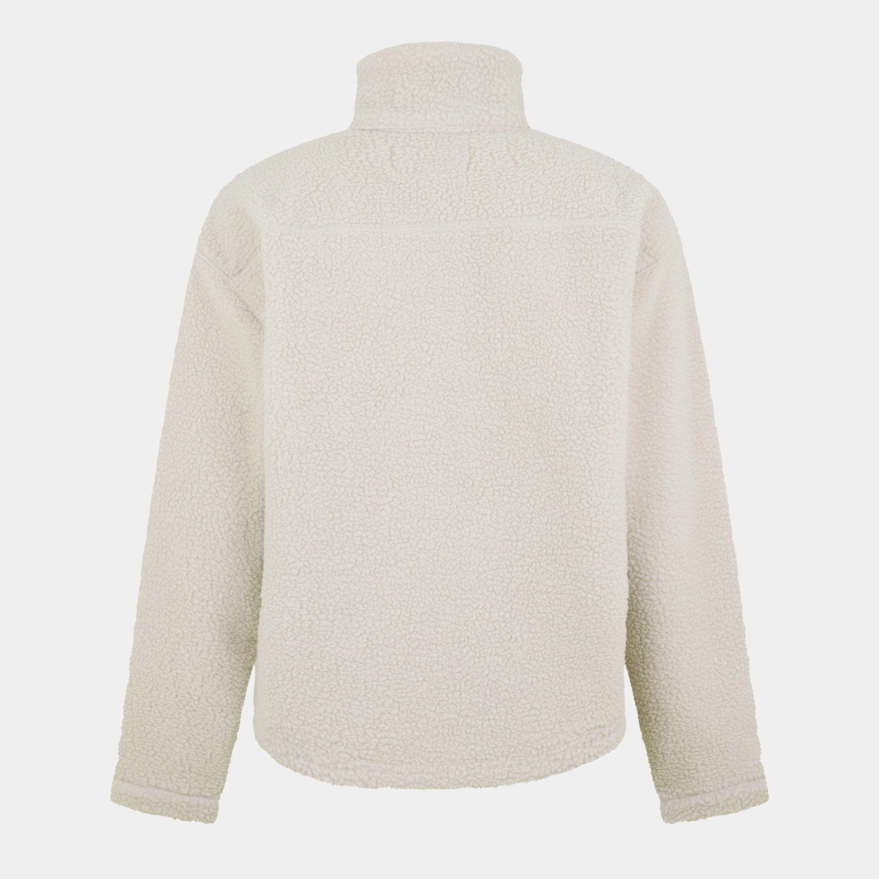 Cream - Jack Wills - Polar Quarter Zip Fleece Top - 2