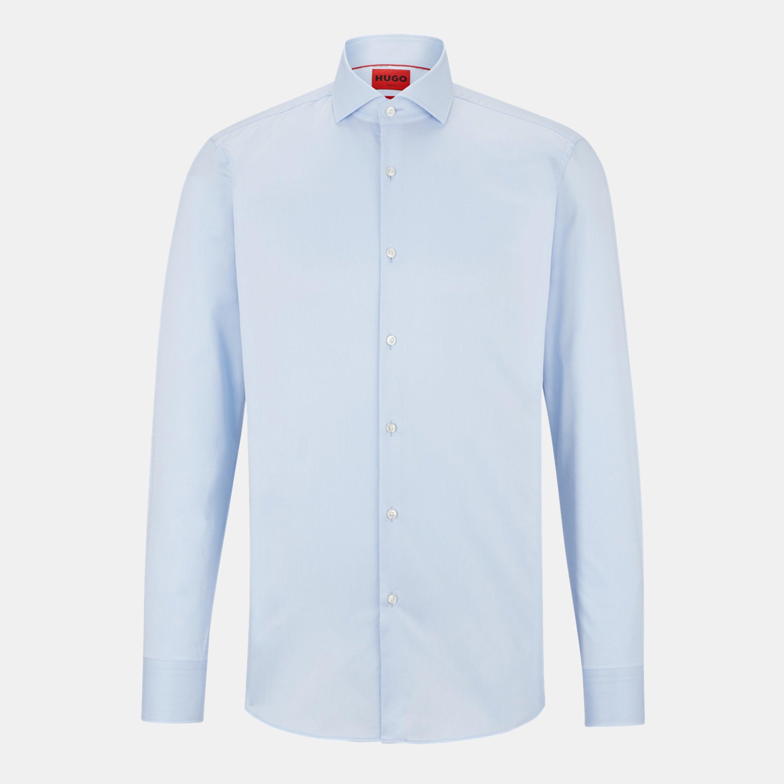 Light/Pstl Blue - Hugo - Kason Long-sleeve Shirt - 1