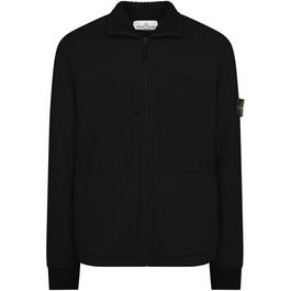 Stone Island Plated Terry Zip Through Jacket