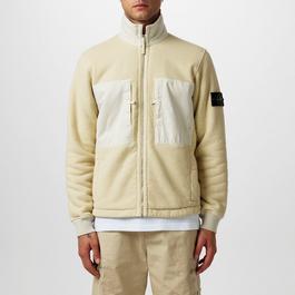 Stone Island Plated Terry Zip Through Jacket