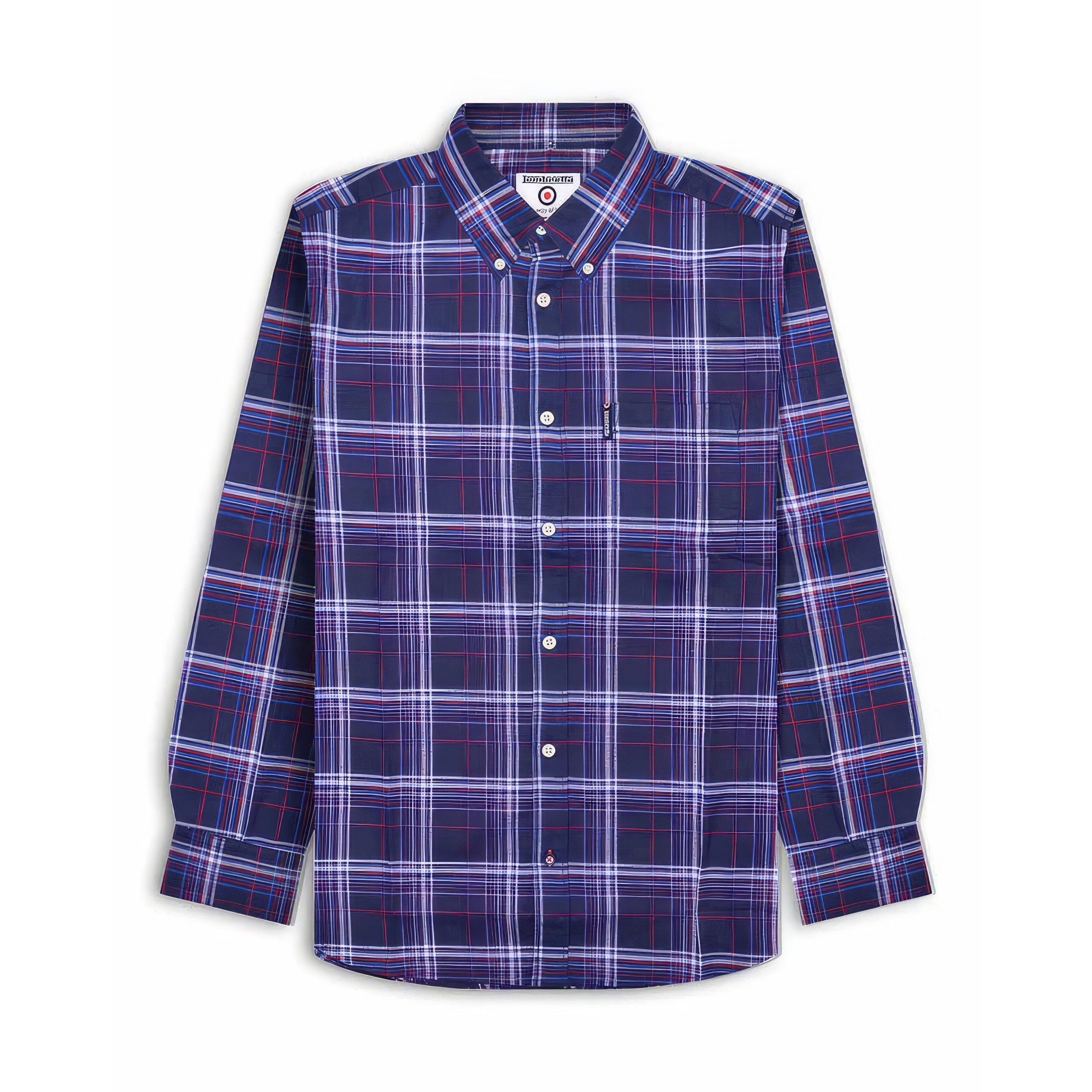 Men's Long-Sleeve Check Shirt