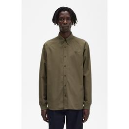 Fred Perry Rib Cuff Shirt Sn32