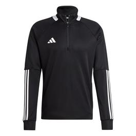 adidas Sereno Long Sleeve Zip Top Mens