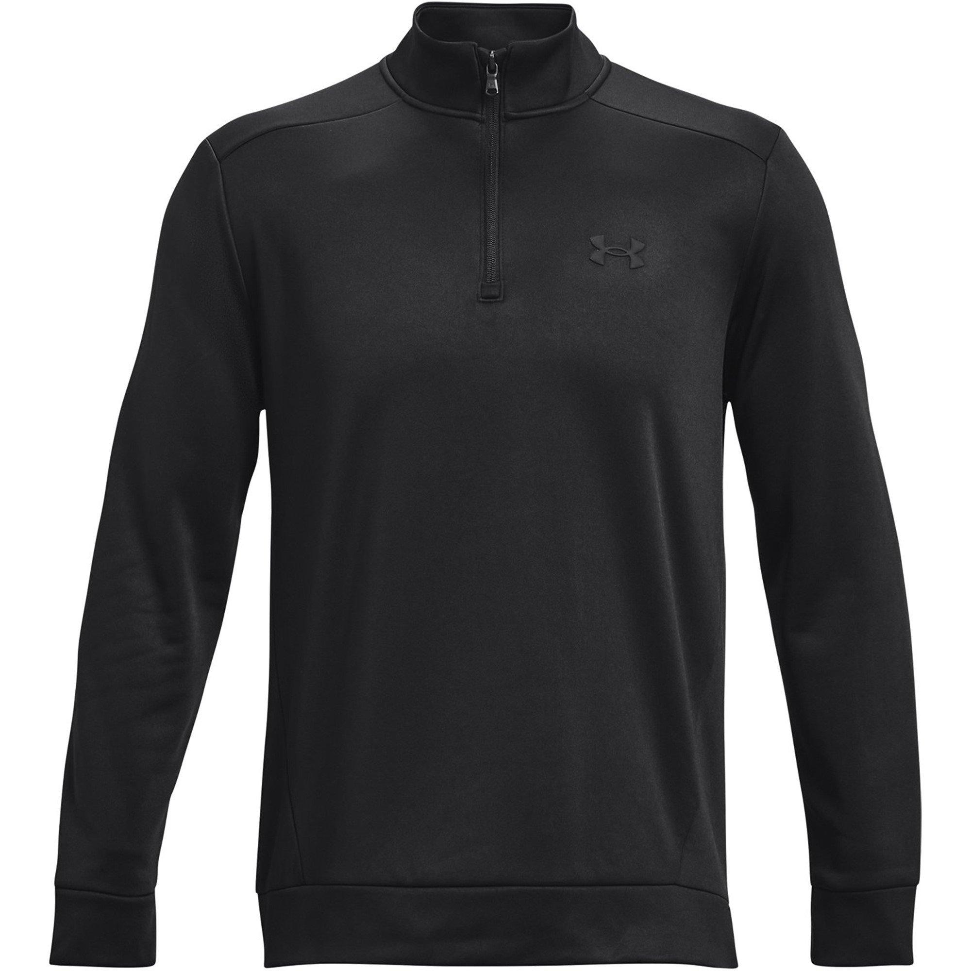 Under Armour Men's Armour Fleece® ¼ Zip ' - Black - 2XL