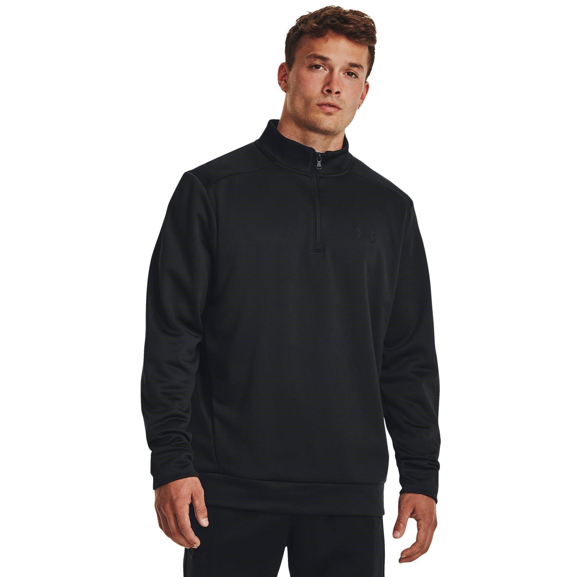 Black - Under Armour - Armour Armour Fleece® ¼ Zip Men' - 3
