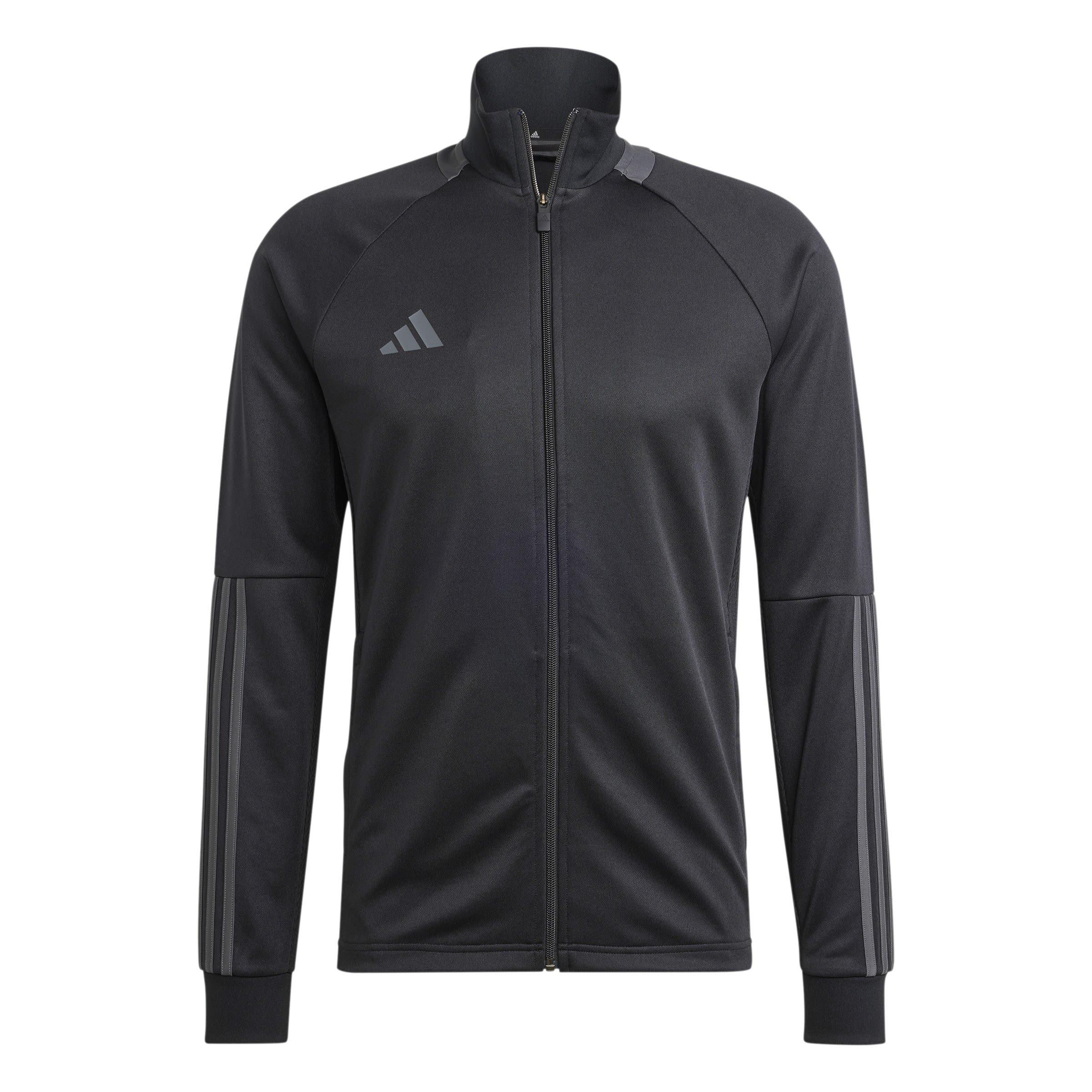 Adidas Men's Sereno Track Jacket - Black/Grey - 2XL