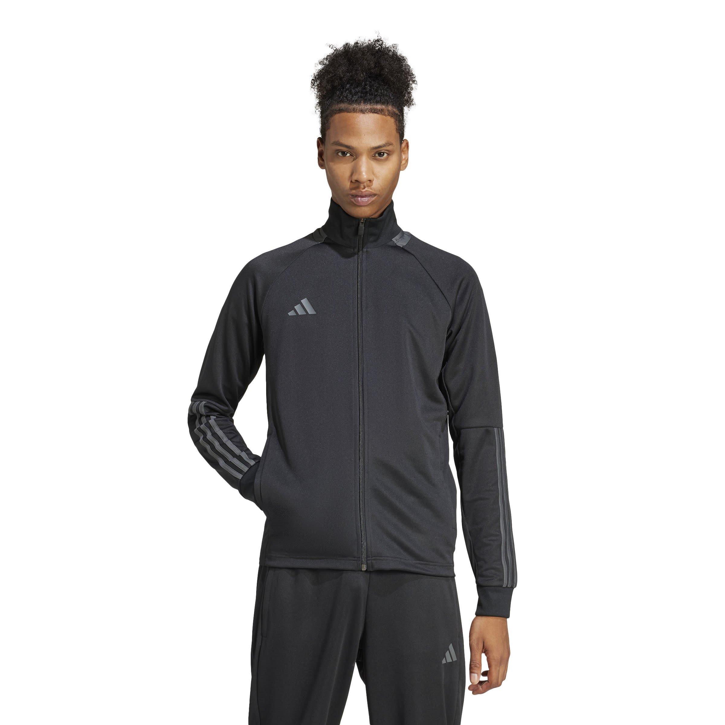Noir/Gris - adidas - Sereno Track Jacket Mens - 3