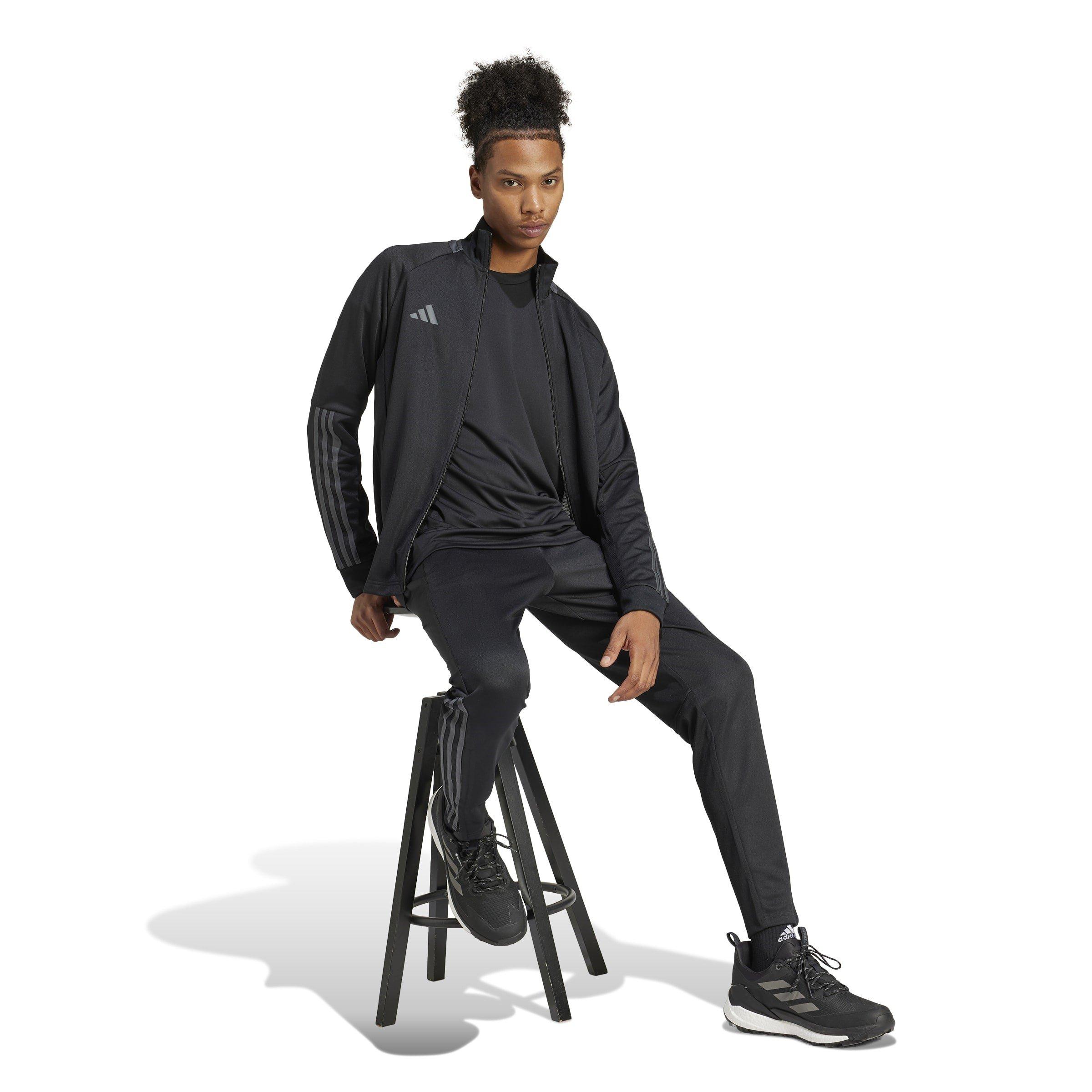Noir/Gris - adidas - Sereno Track Jacket Mens - 7