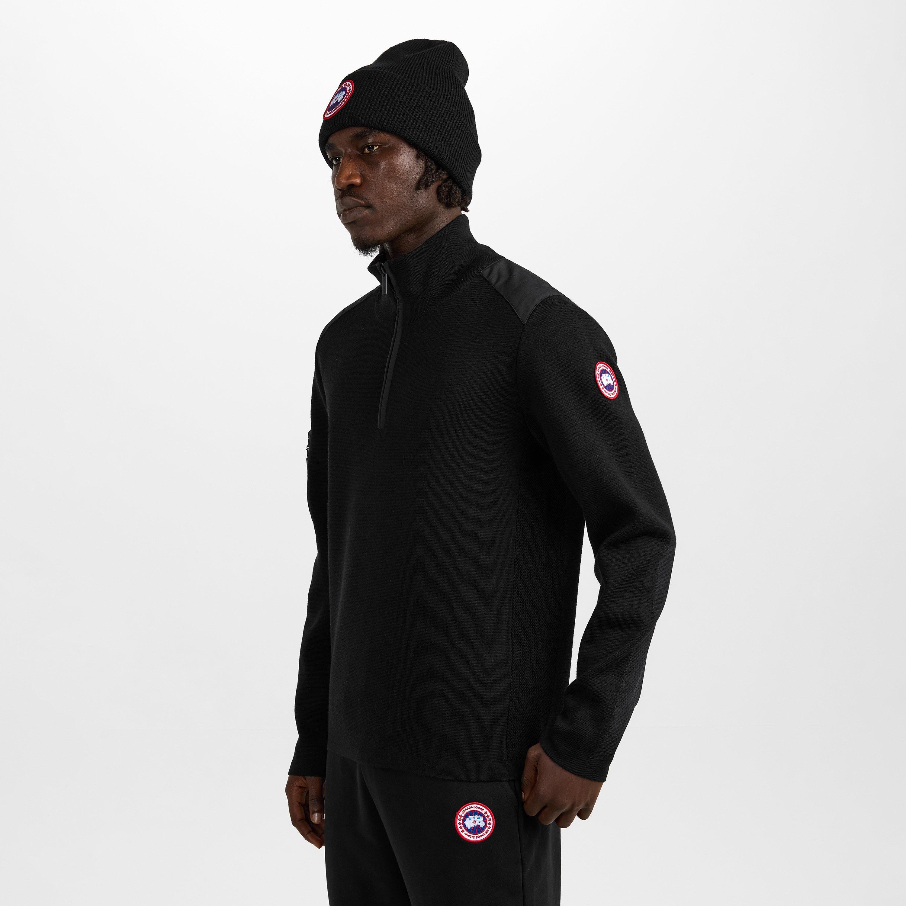 Black 9061 - Canada Goose - Stormont Quarter Zip Sweater - 3
