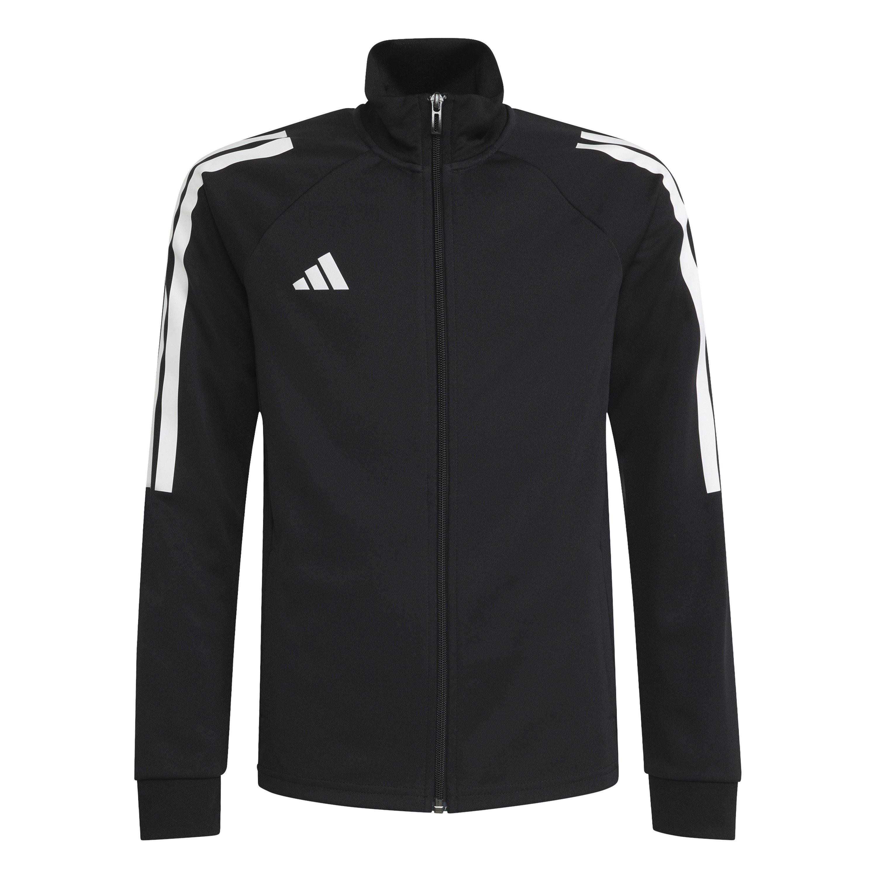 Adidas Boys Sereno Track Jacket Juniors - Black/White - 13 Years