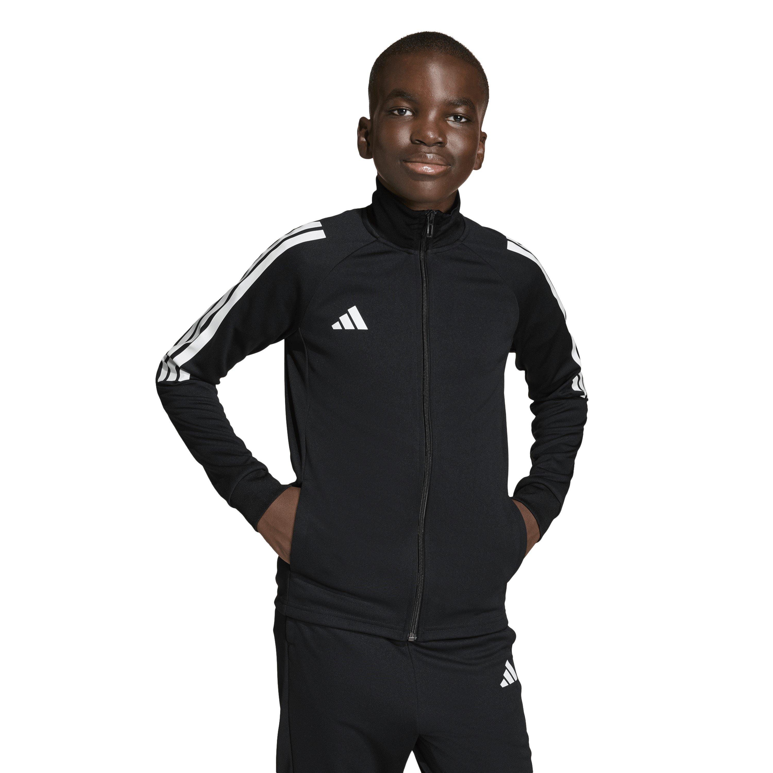 Black/White - adidas - Sereno Track Jacket Juniors - 2