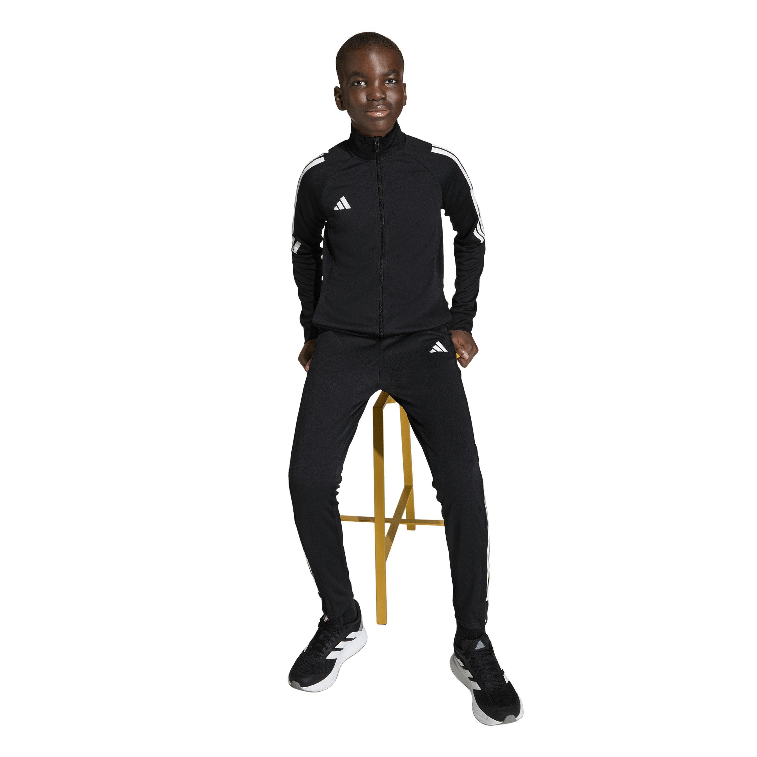 Black/White - adidas - Sereno Track Jacket Juniors - 6