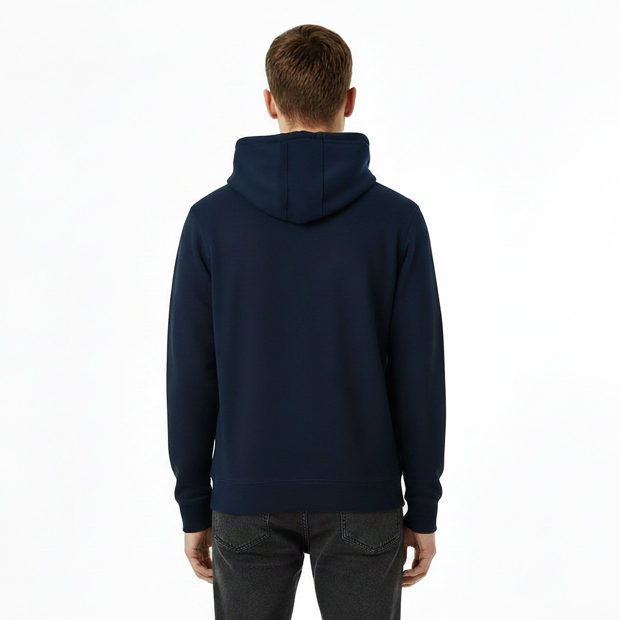 Marineblå - Jack Wills - Graphic Zip Hoodie Mens - 4