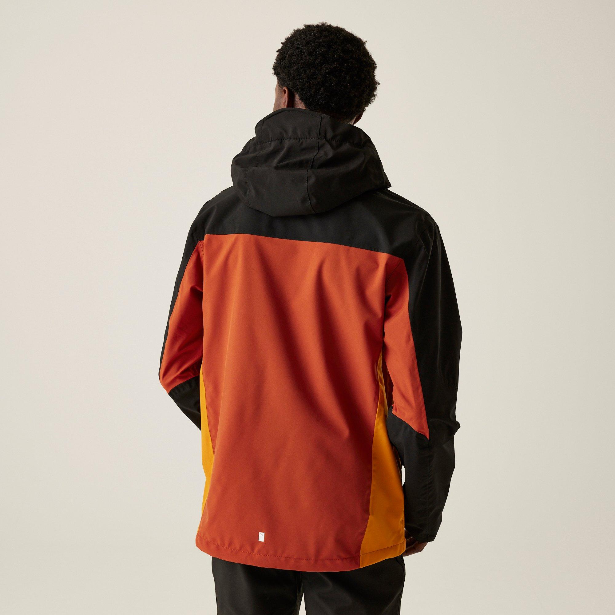 Redochre/Blk - Regatta - Birchdale Waterproof Jacket - 2