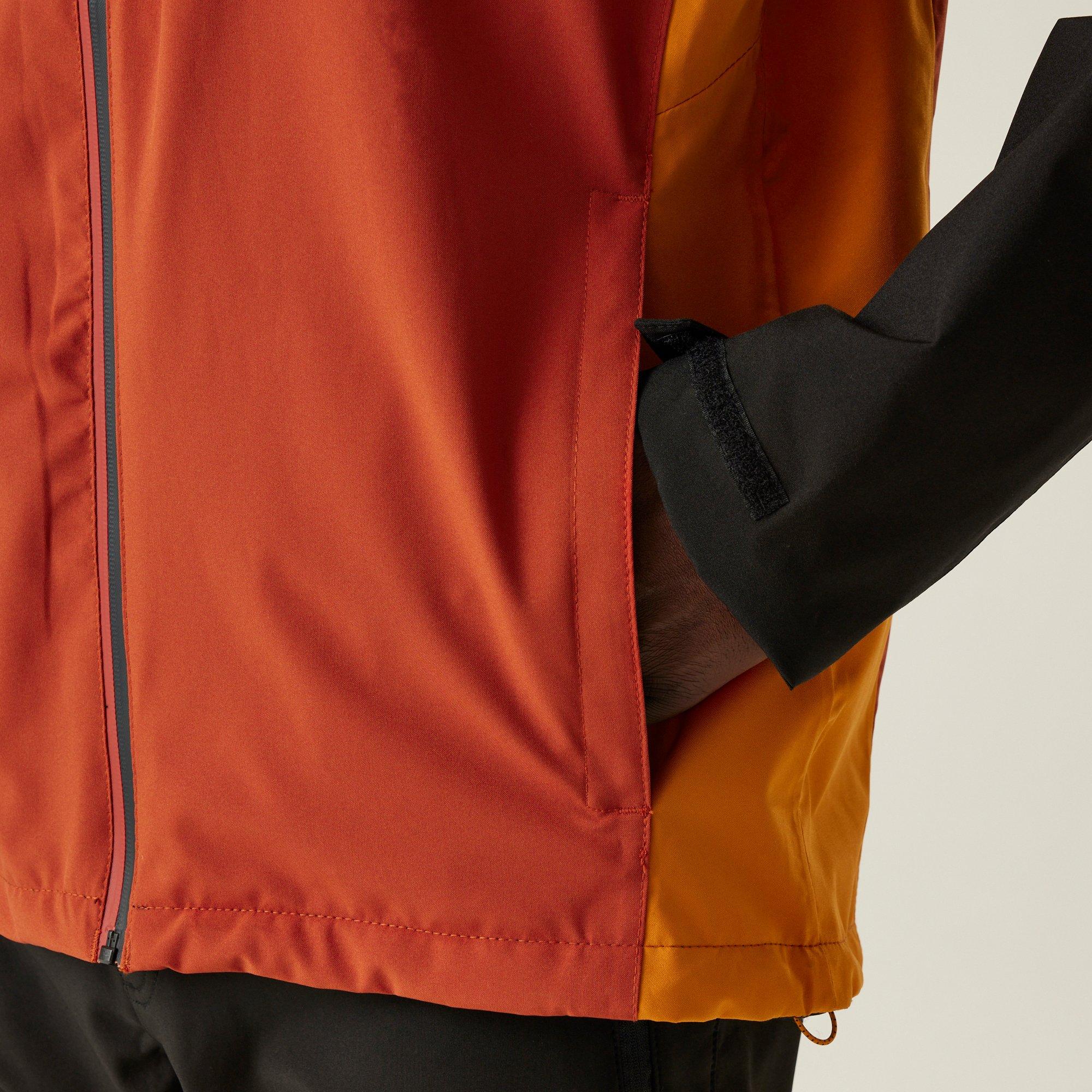 Redochre/Blk - Regatta - Birchdale Waterproof Jacket - 6