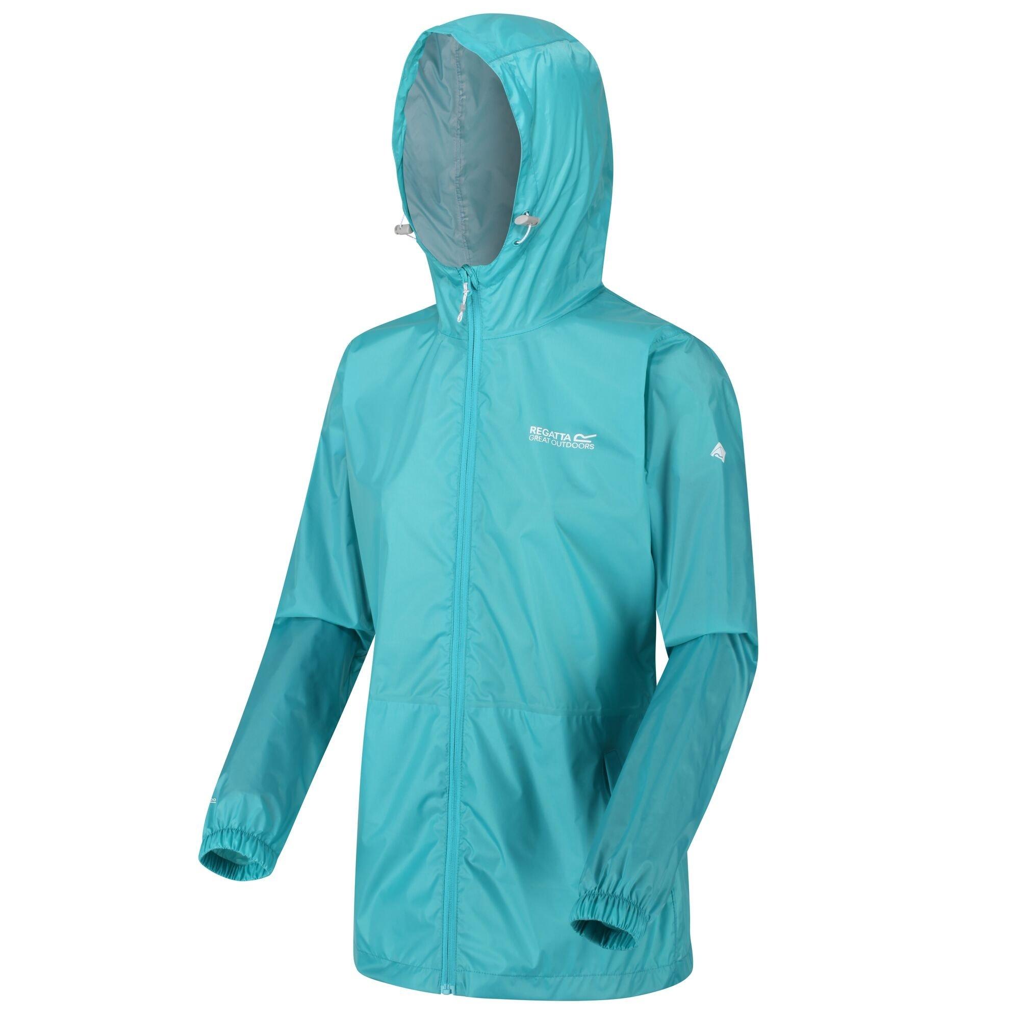 Turquoise - Regatta - Women's Pack It III Waterproof Breathable Packaway Jacket - 1