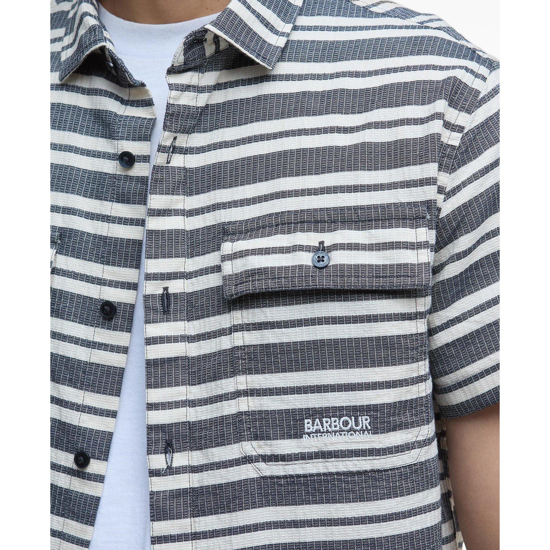 Navy NY91 - Barbour International - Joshua Shirt - 5
