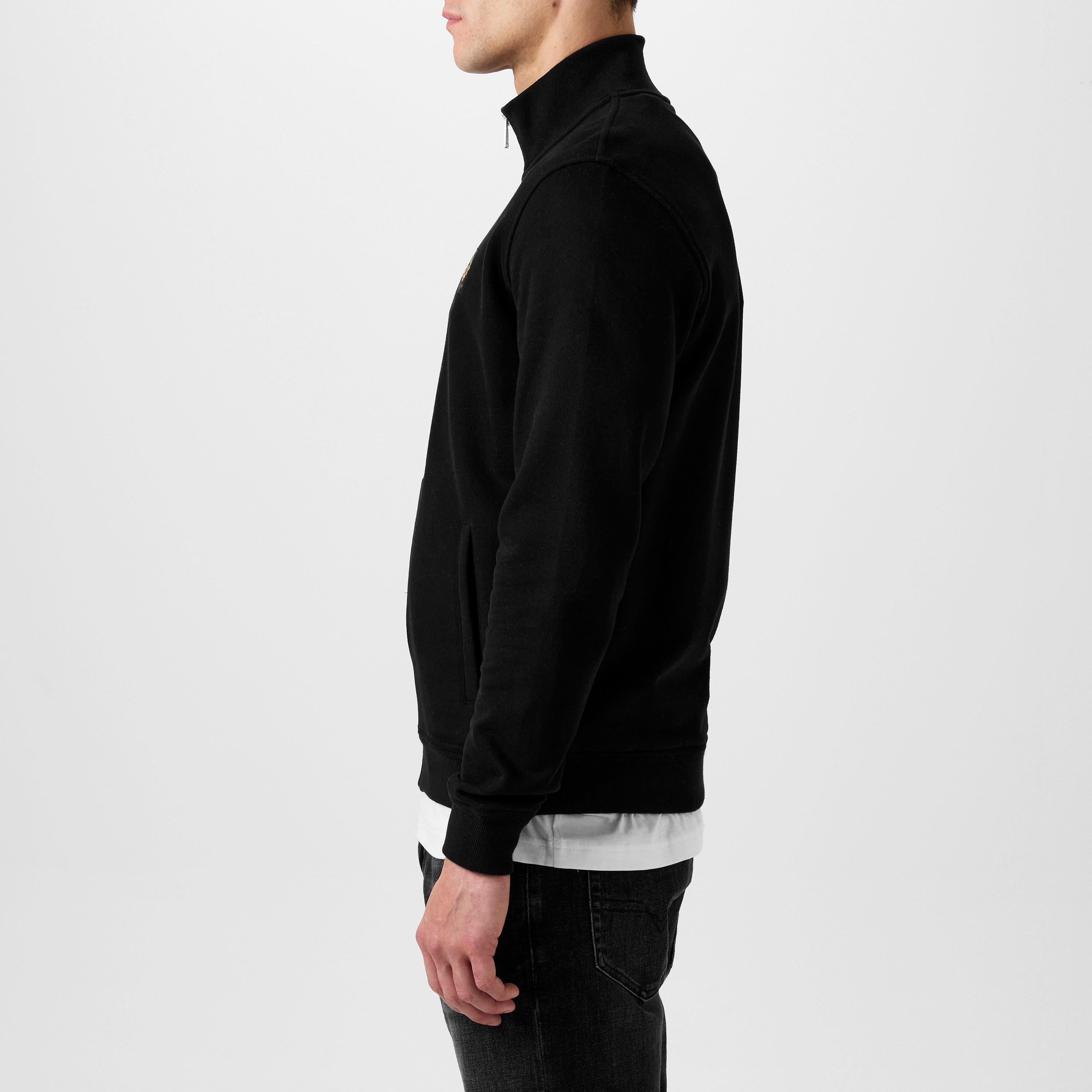 Black - Belstaff - Belstaff Full Zip Sweatshirt - 5