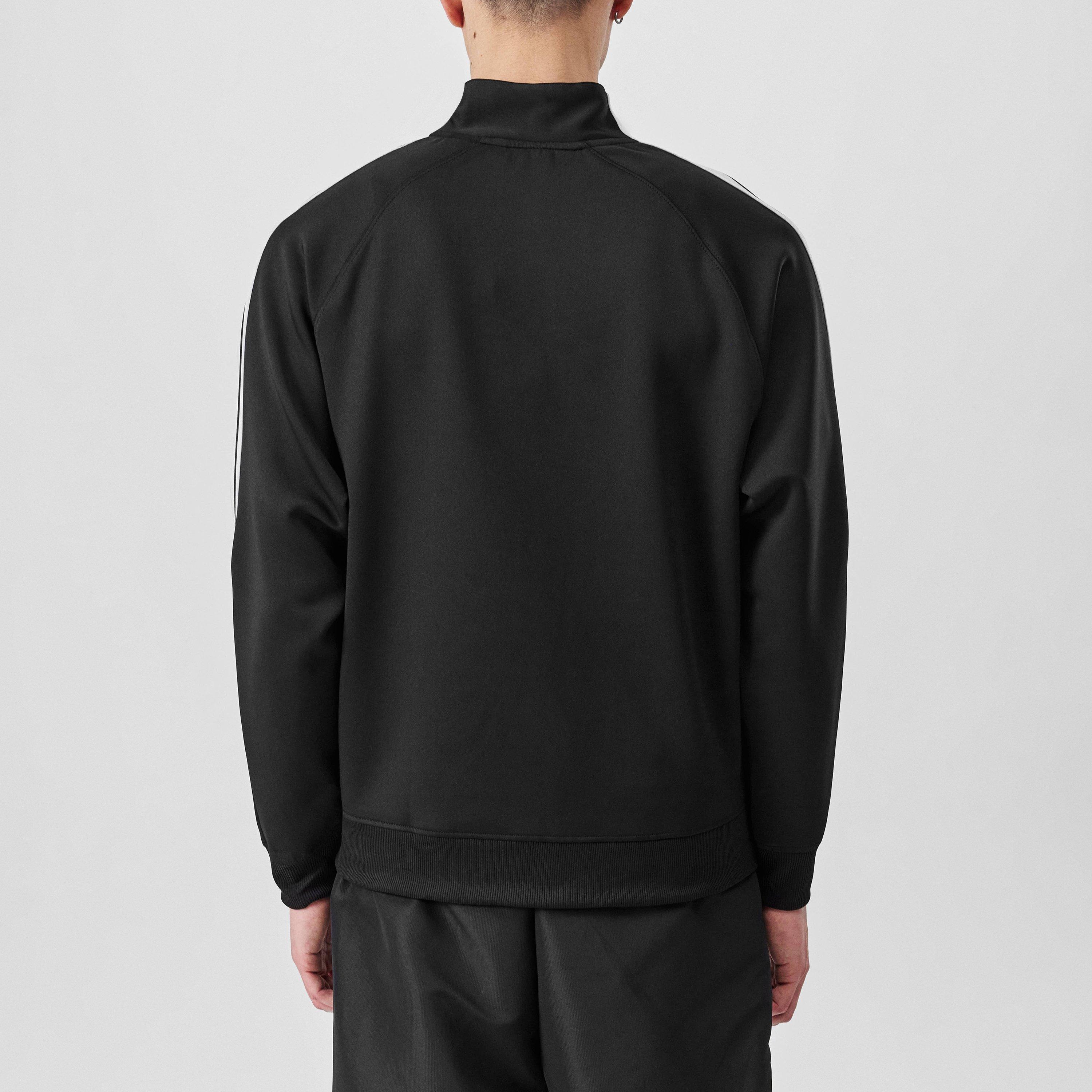 Black - Lonsdale - 2 Stripe Track Top Mens - 4
