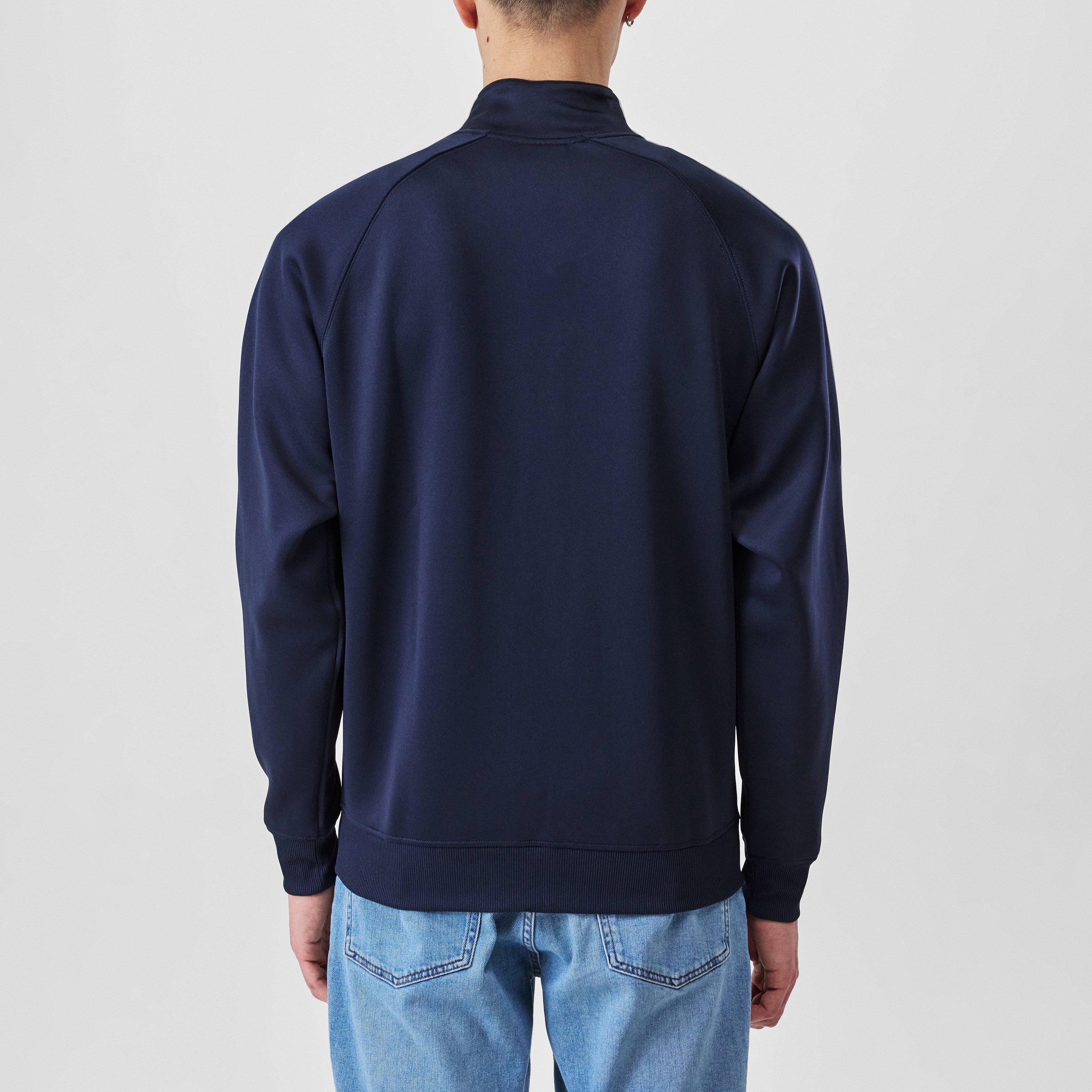 Lyle Q Zip Pulover Sn99 - Lonsdale - 2 Stripe Track Top Mens - 4