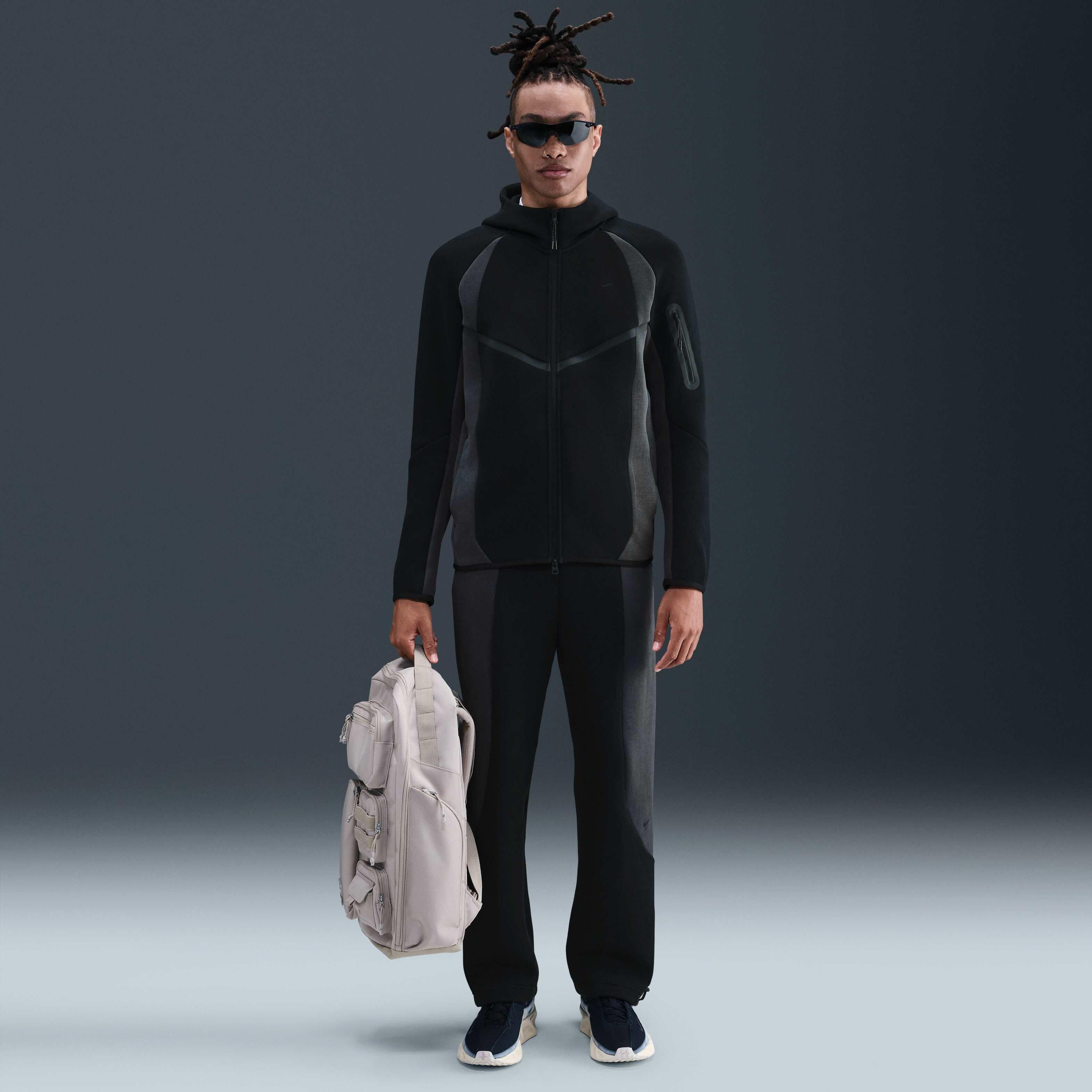 Black/Anthra - Nike - Nike Tech Flc Jkt Sn64 - 4