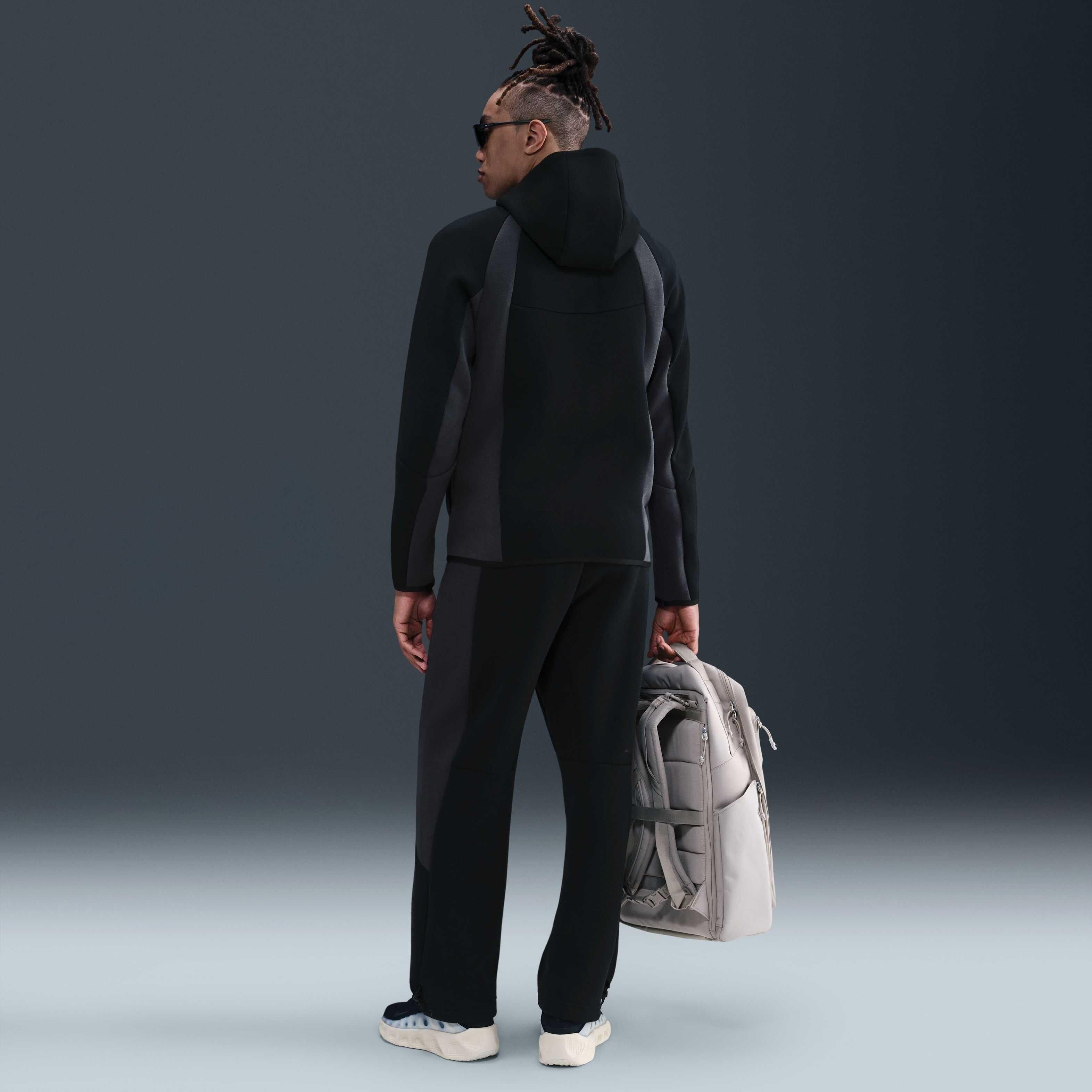 Black/Anthra - Nike - Nike Tech Flc Jkt Sn64 - 5