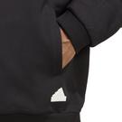 Noir/Blanc - adidas - Medium Fit Track Jacket Mens - 5