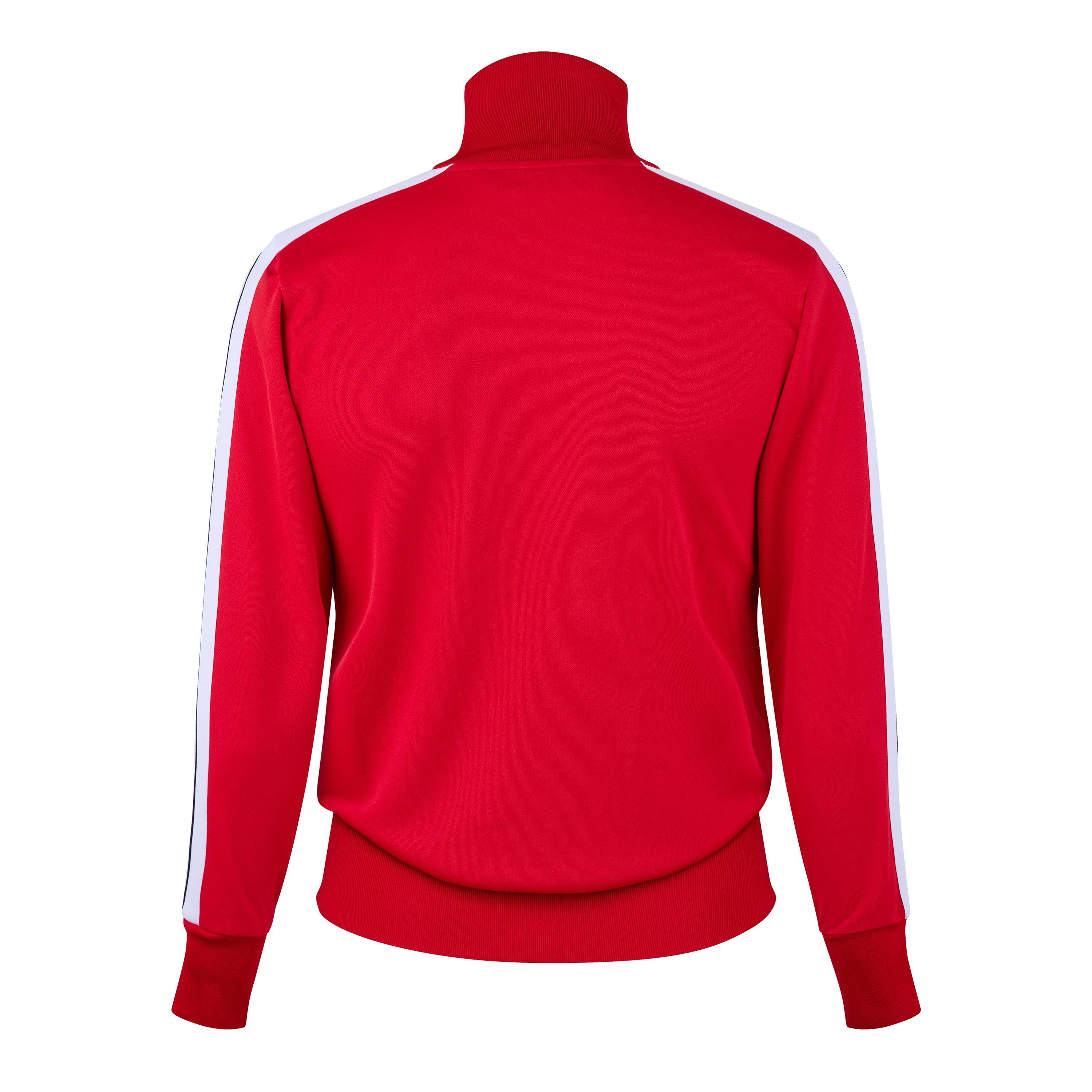 Rojo/Blanco - Palm Angels - Classic Track Jacket - 2