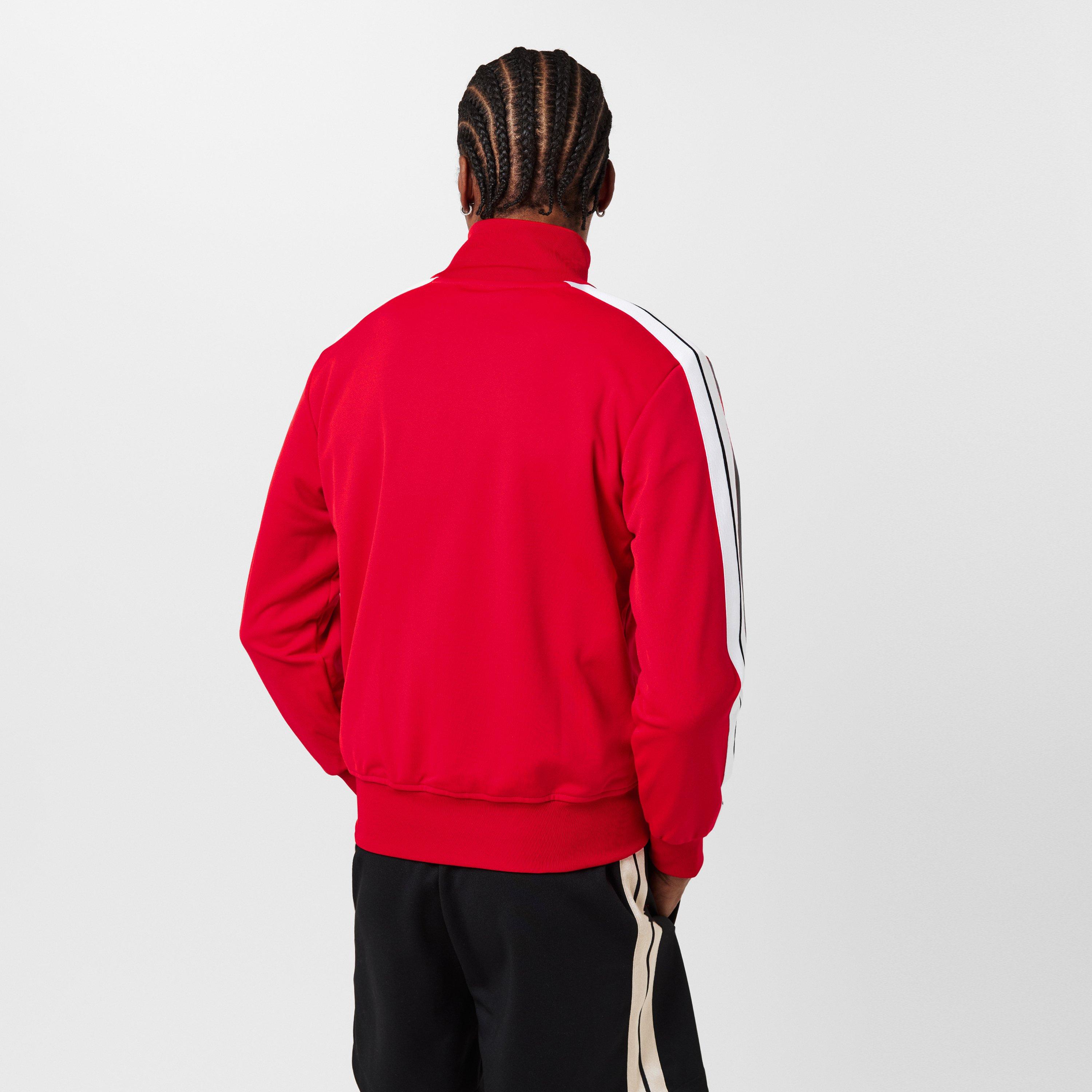 Rojo/Blanco - Palm Angels - Classic Track Jacket - 4