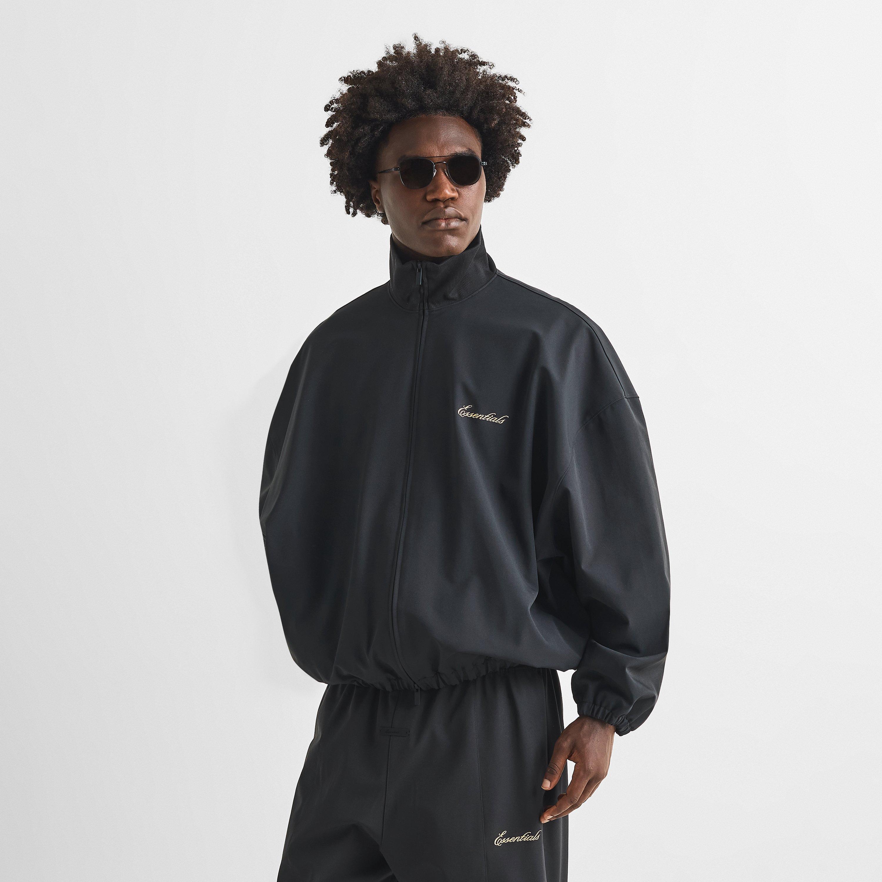 Black - Fear Of God Essentials - Men's Tracksuit Top - 3