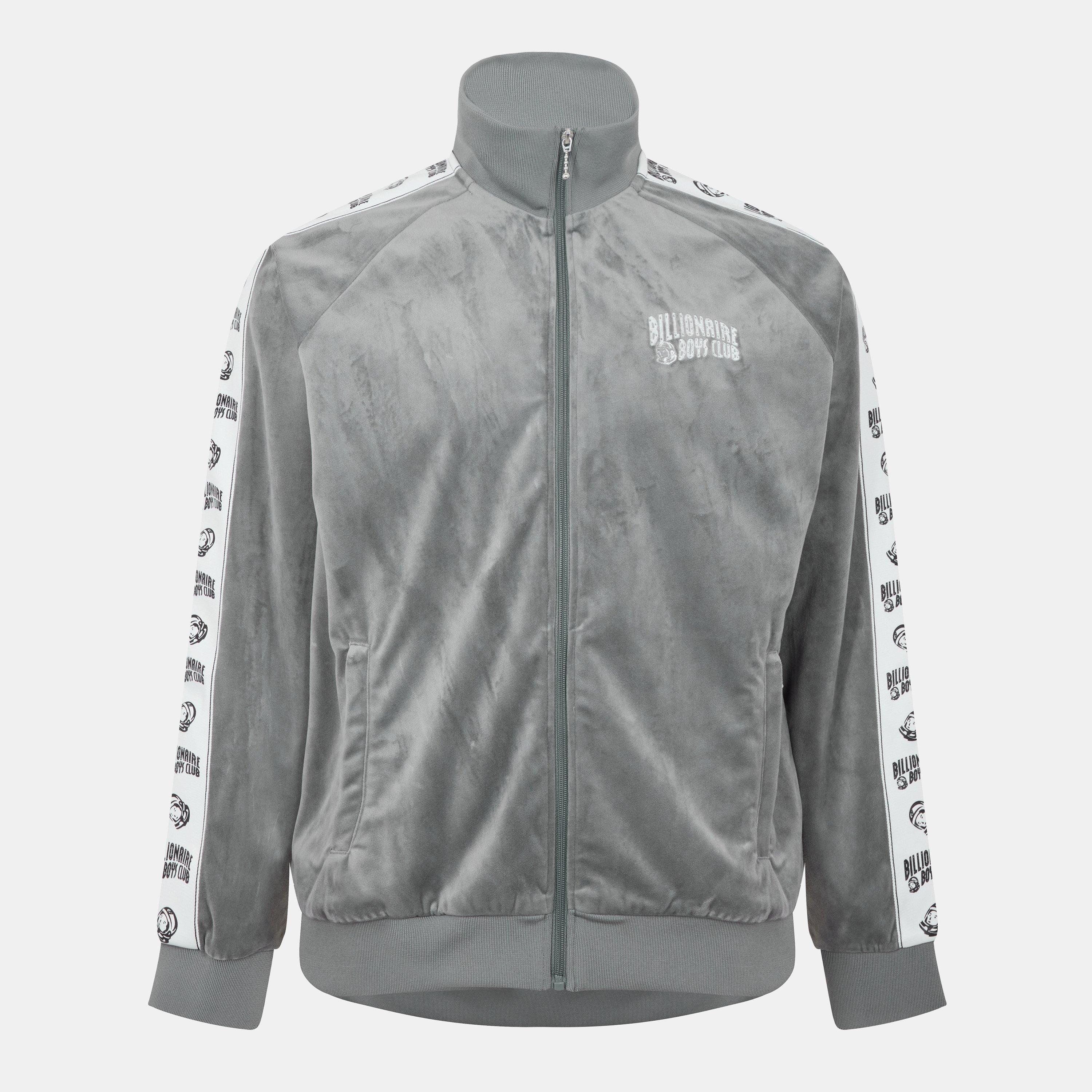 Charcoal - Billionaire Boys Club - Men's Small Arch Zip-Through Tracksuit Top - 1
