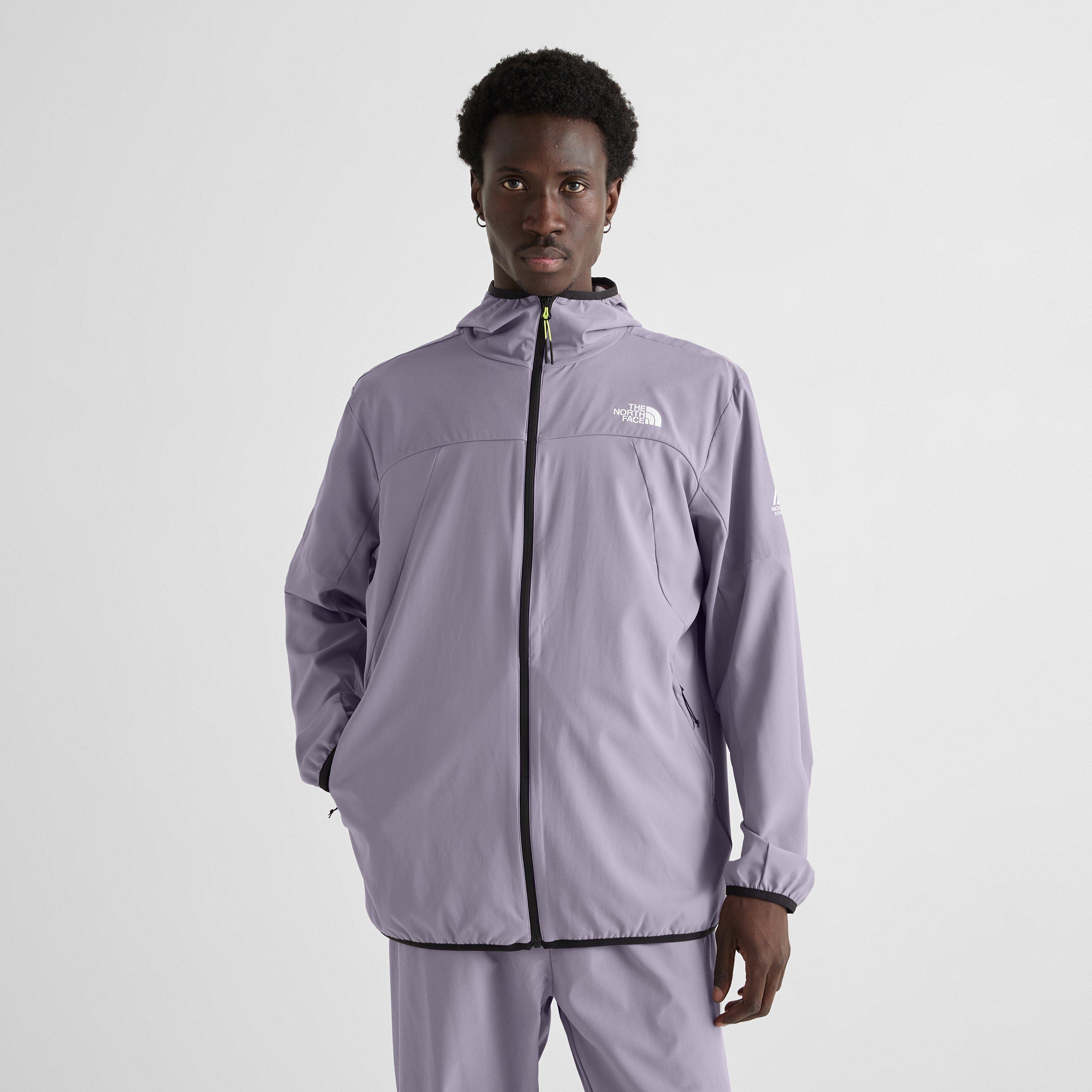 Grigio Tras - The North Face - Men's Ma Ushba Lifestyle Hooded Tracksuit Top - 3
