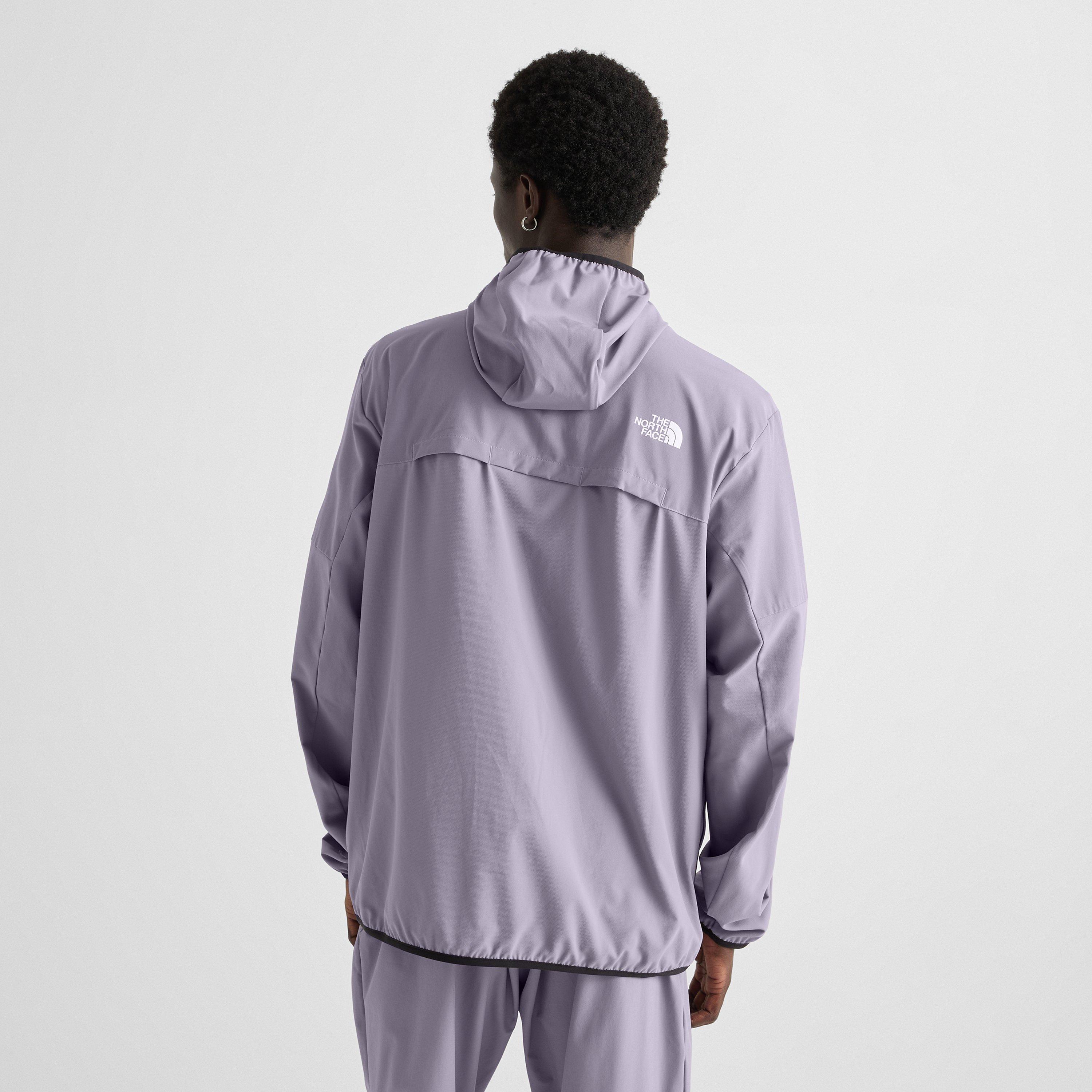 Grigio Tras - The North Face - Men's Ma Ushba Lifestyle Hooded Tracksuit Top - 4