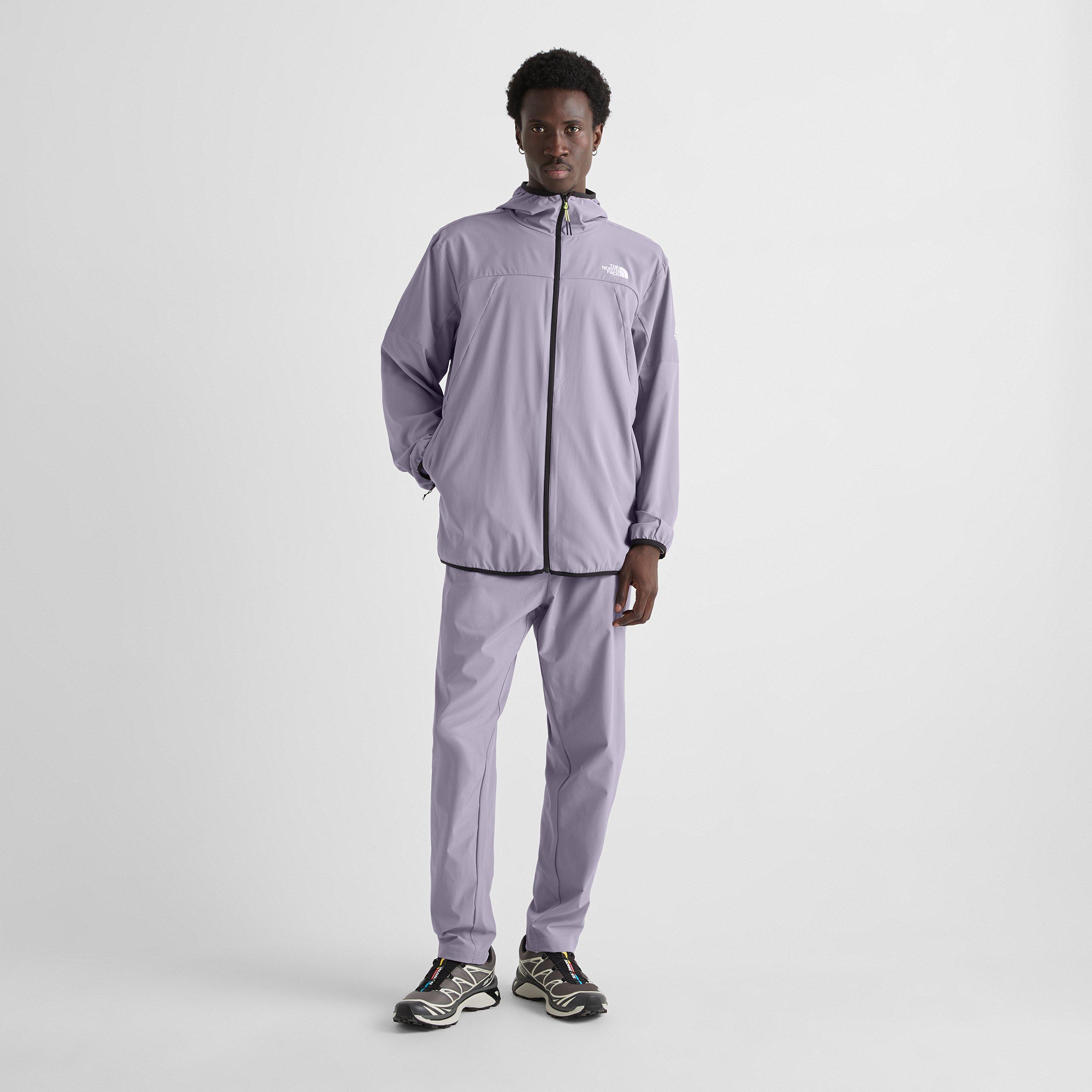 Grigio Tras - The North Face - Men's Ma Ushba Lifestyle Hooded Tracksuit Top - 6