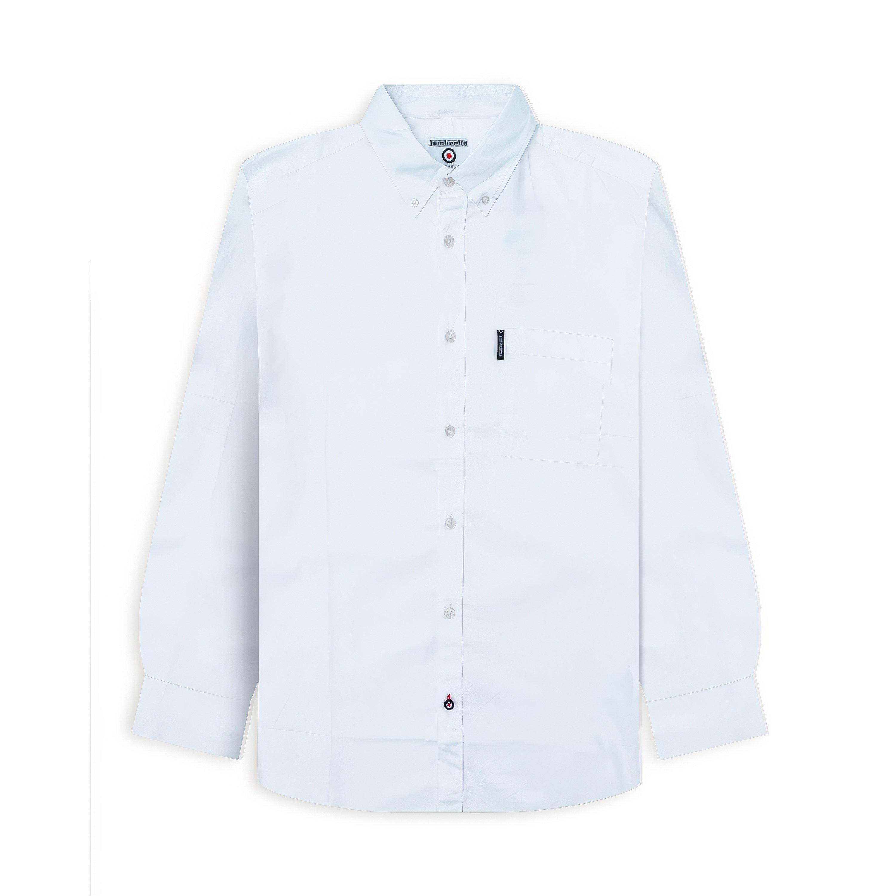 Lambretta Long-Sleeve Oxford Shirt
