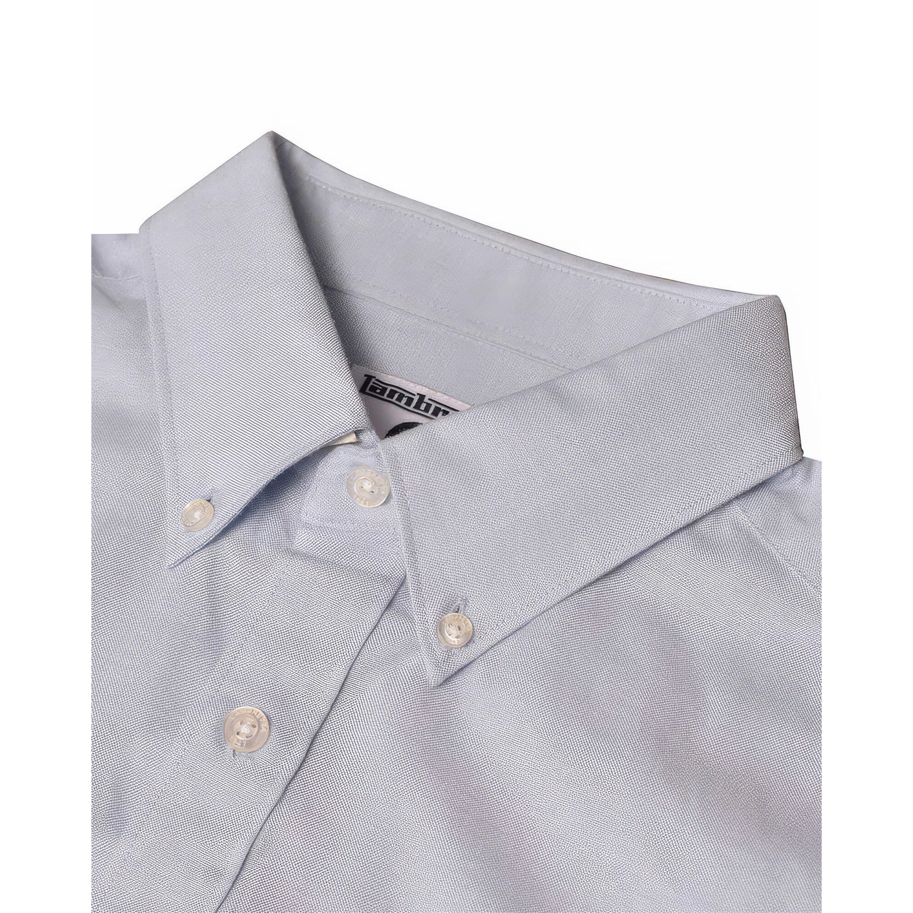 Himmelblau - Lambretta - Long-Sleeve Oxford Shirt - 4