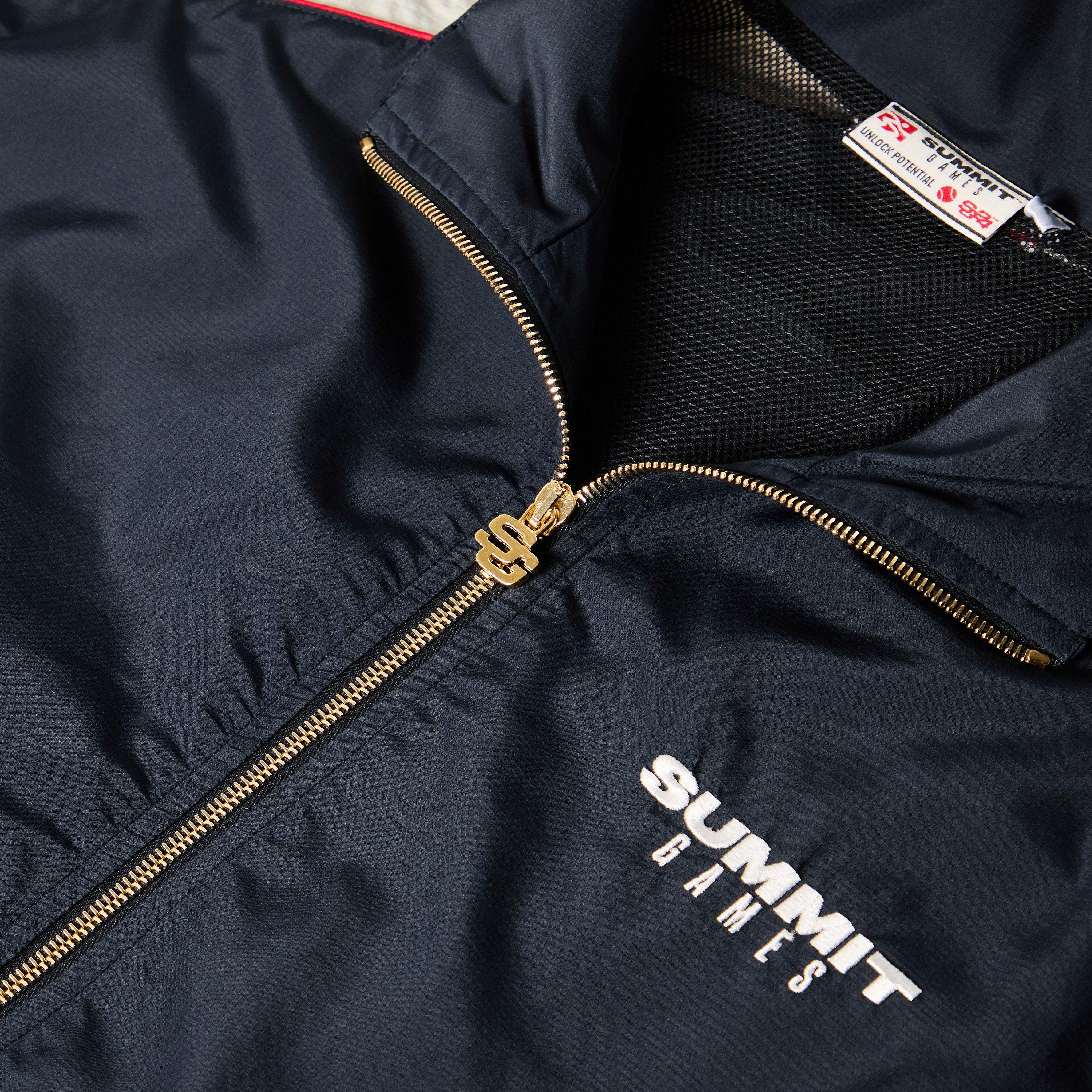 Maritime Blue - Summer Games - Men's Contrast Trk Top Tracksuit Top - 5