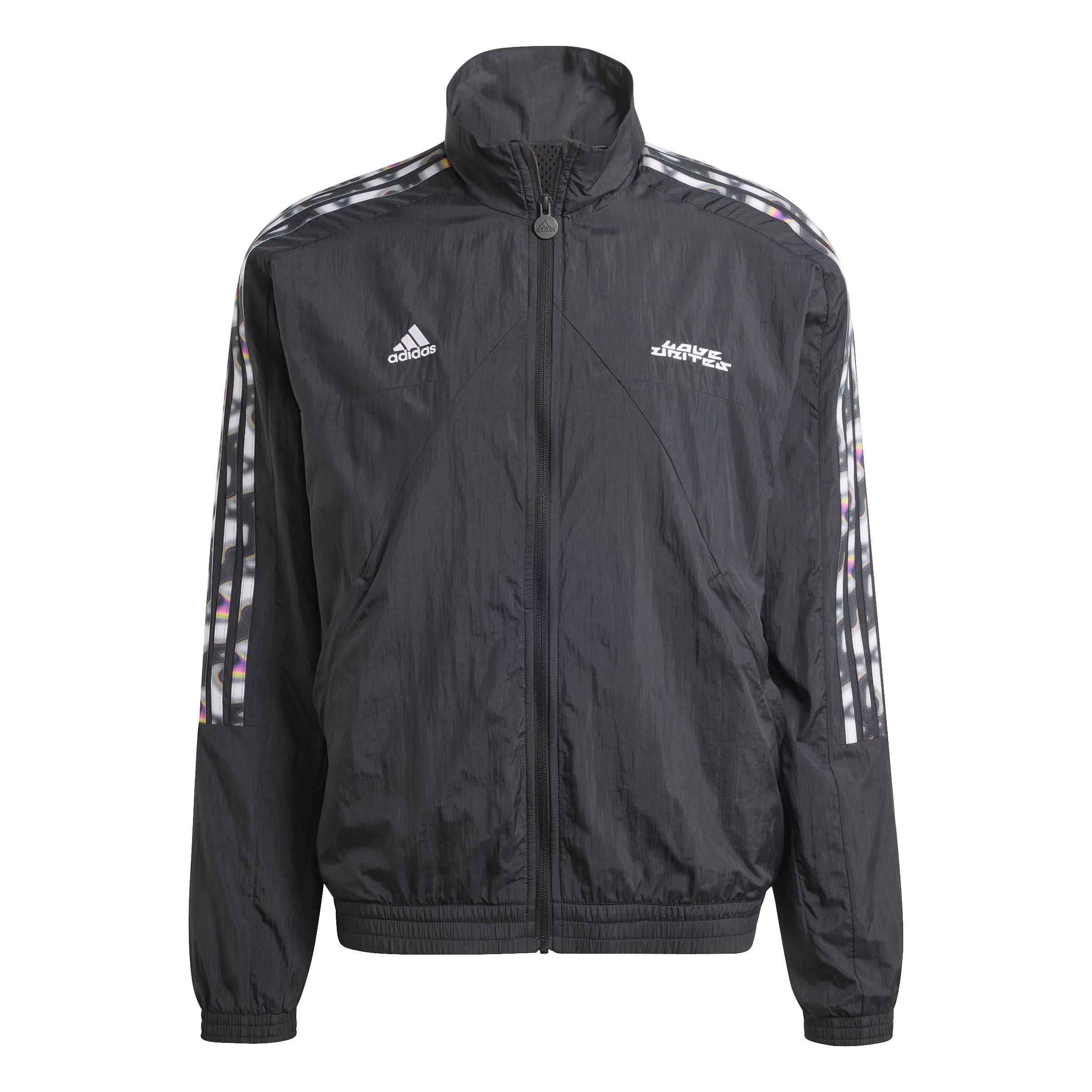 Adidas Men's Pride Tiro Track Top - Black - 2XS