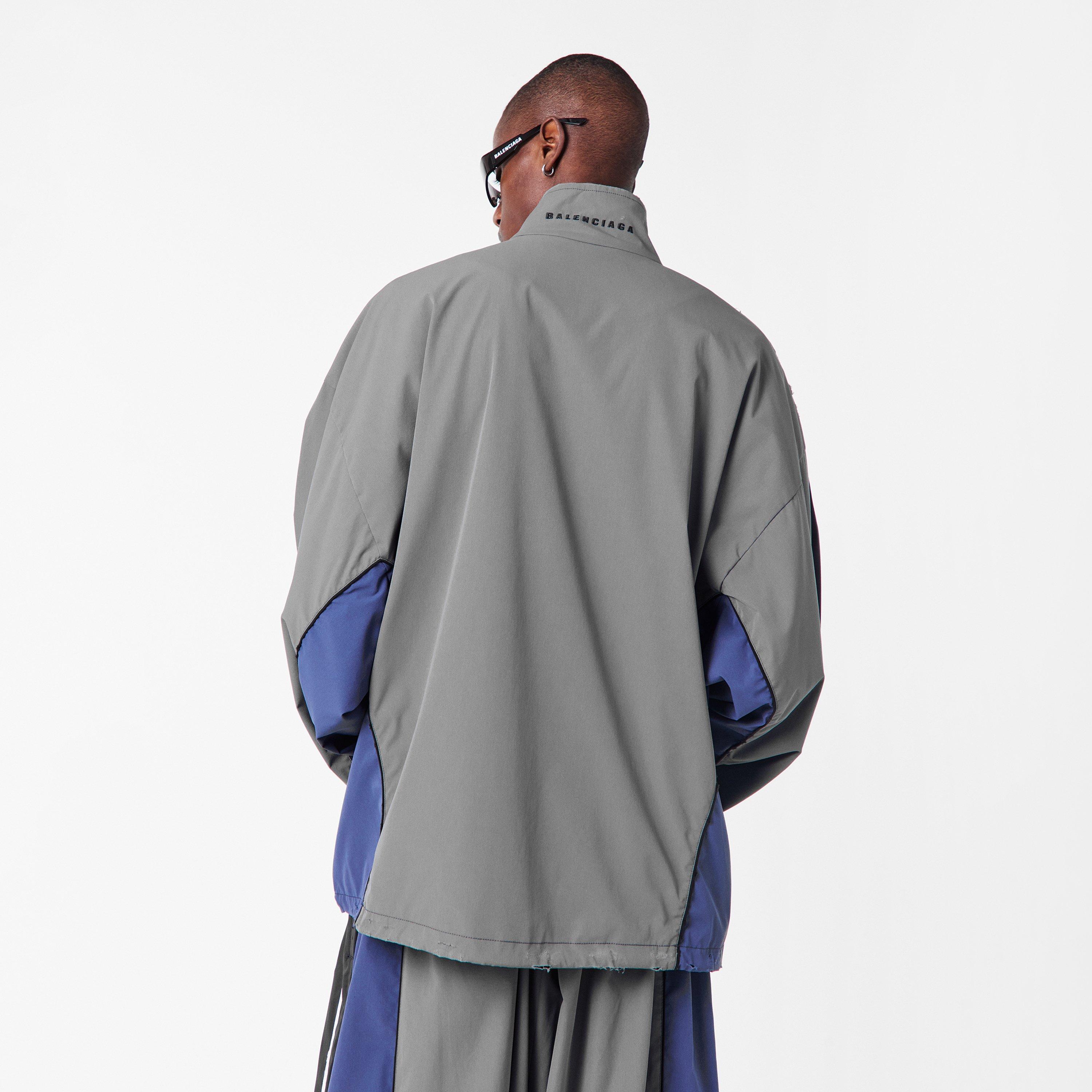 Balenciaga Men's Technical Fabric Tracksuit Top | Cruise Fashion