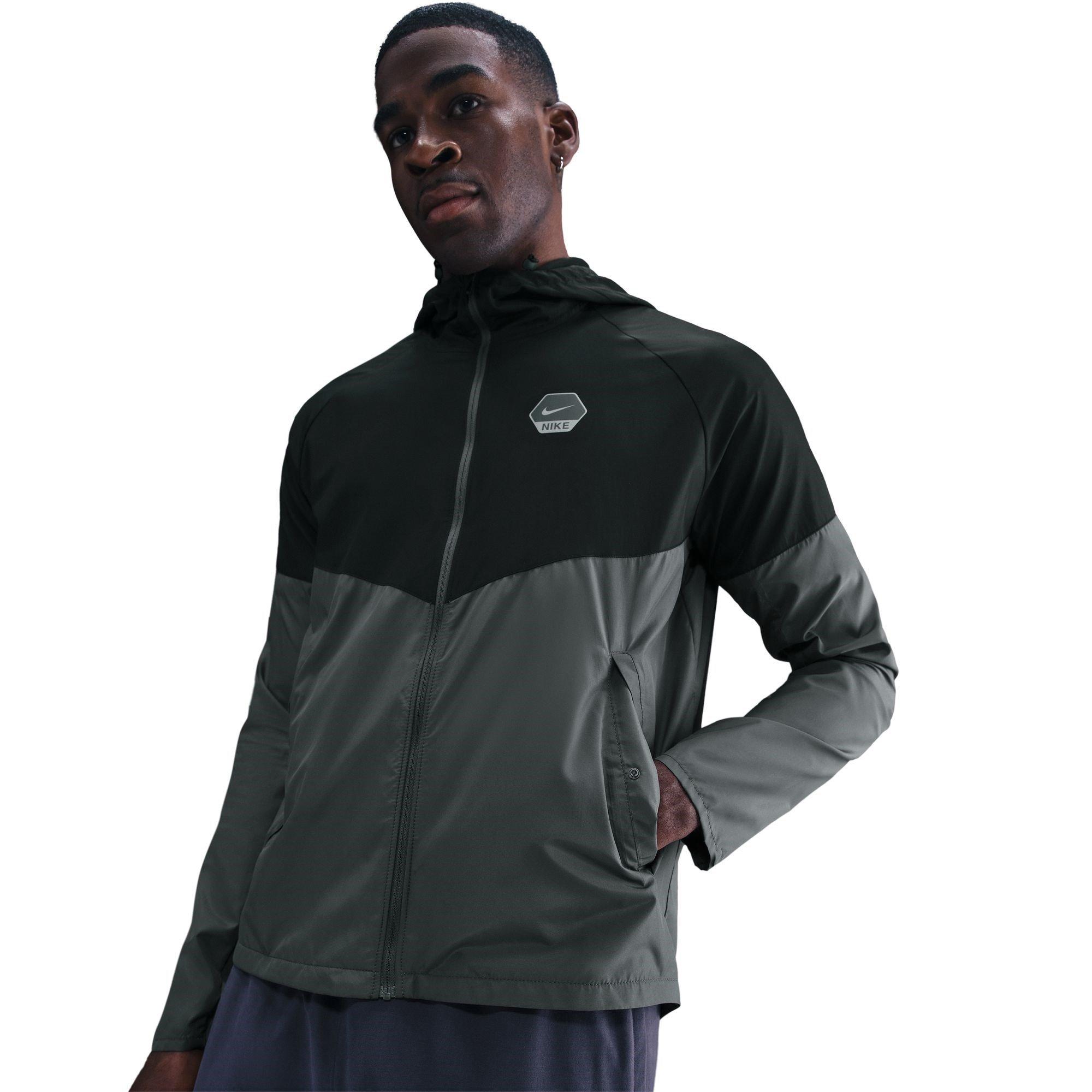 Nike Men's City Run Jacket - Grey/Black - XL