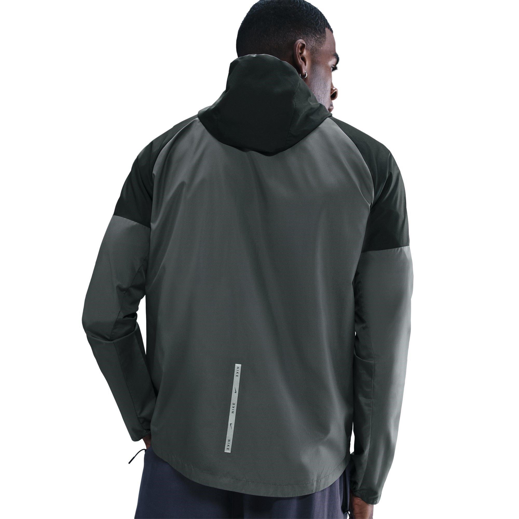 Grey/Black - Nike - City Run Jacket Mens - 2